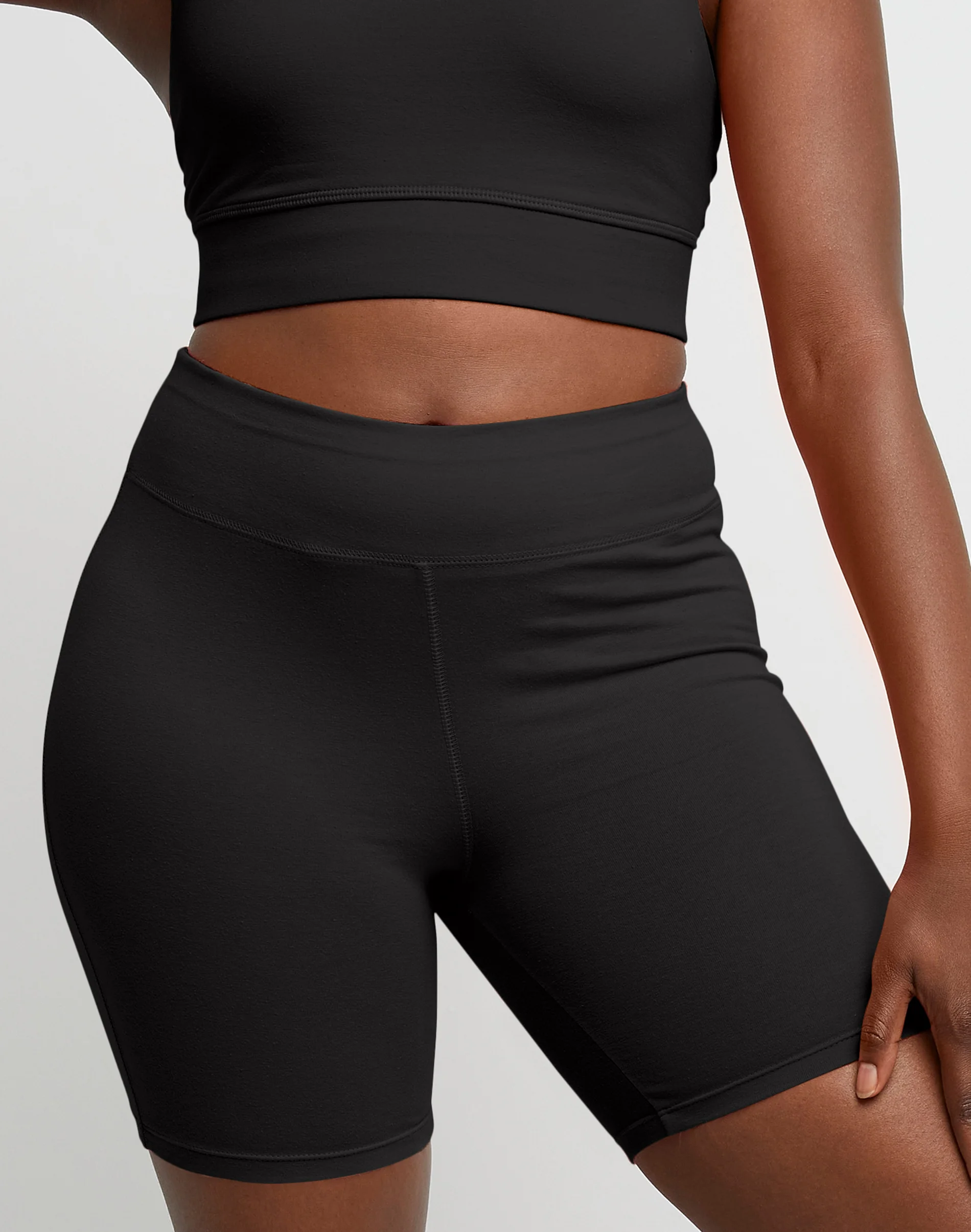 Hanes Women's Stretch Jersey Bike Shorts, 7" #O9291