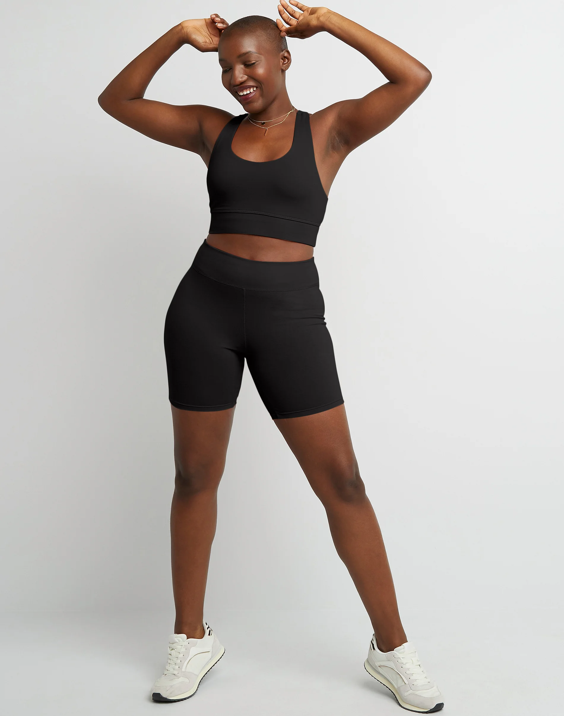 Hanes Women's Stretch Jersey Bike Shorts, 7" #O9291