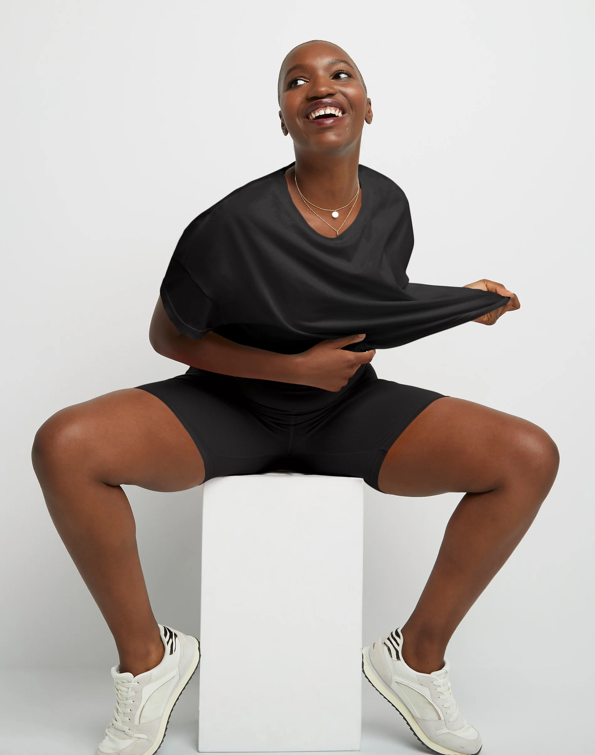 Hanes Women's Stretch Jersey Bike Shorts, 7" #O9291