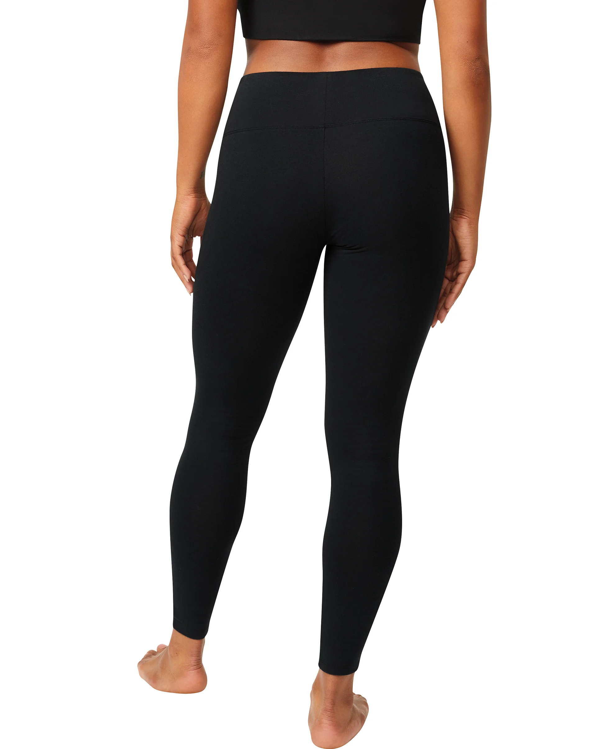Hanes EcoSmart Women's High-Waisted Leggings with Shaping #HG0009