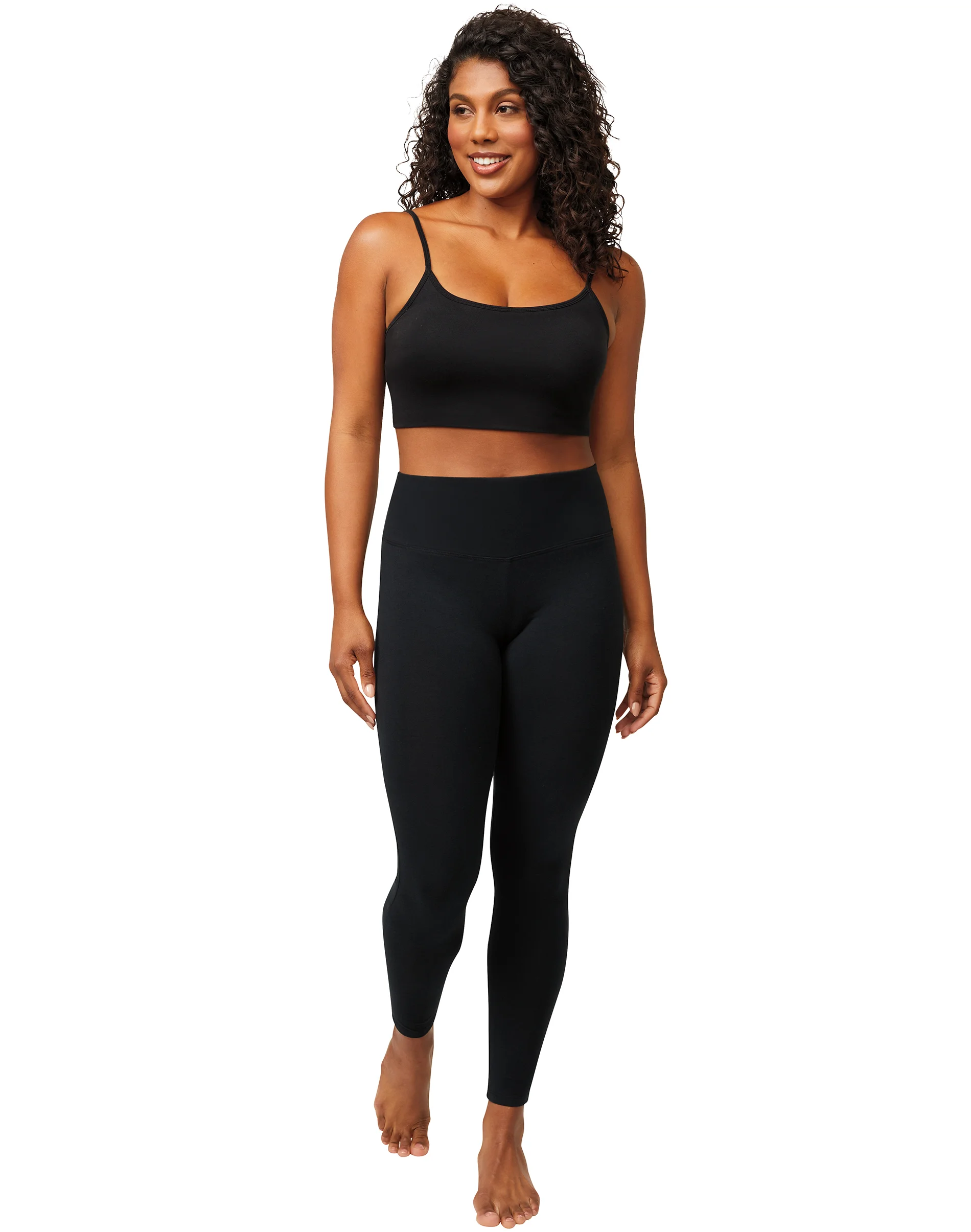 Hanes EcoSmart Women's High-Waisted Leggings with Shaping #HG0009