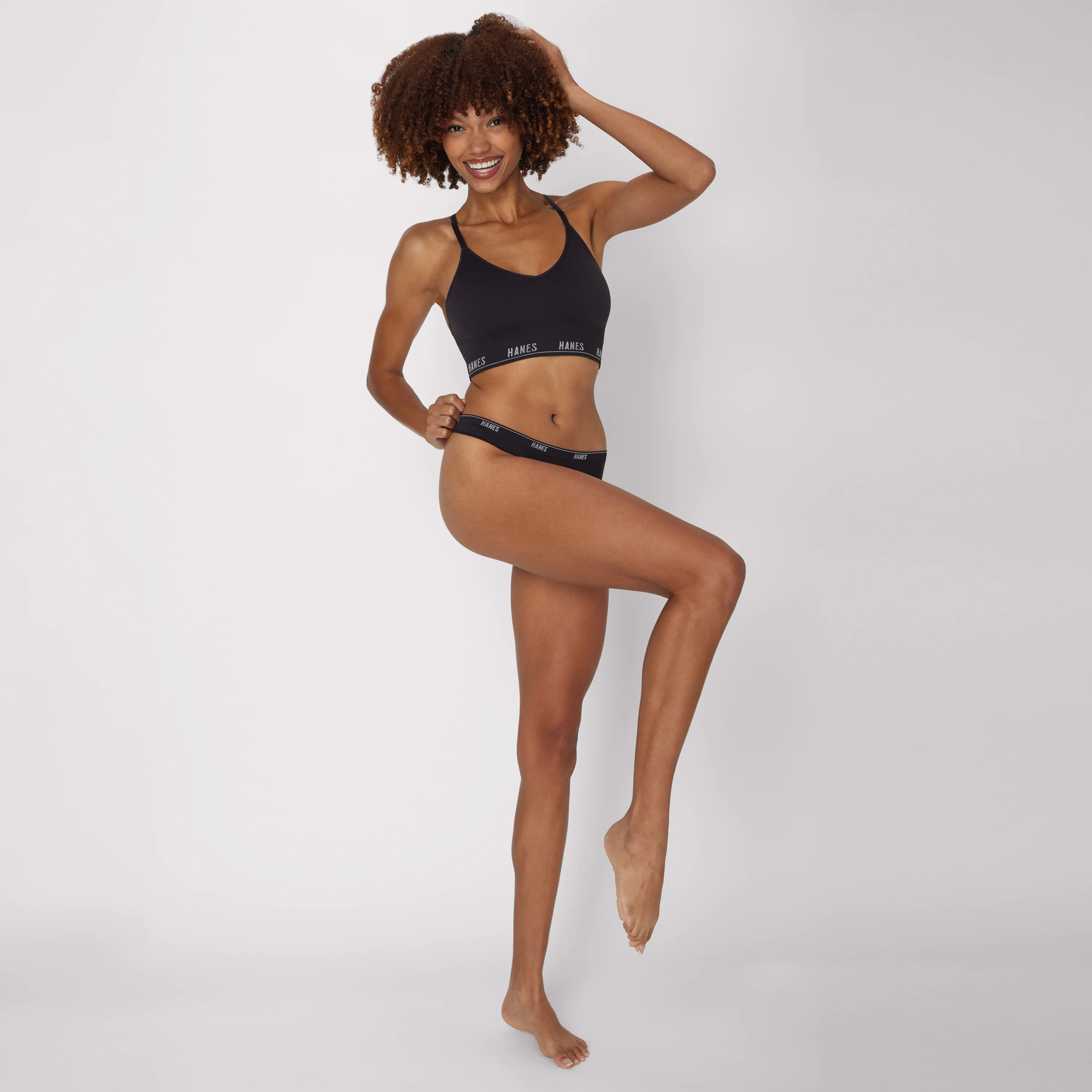 Hanes Moves Women’s 360 Degree Flex Thong Underwear, 3-Pack #HM46SW 8 Hanes Moves Women’s 360 Degree Flex Thong Underwear, 3-Pack #HM46SW