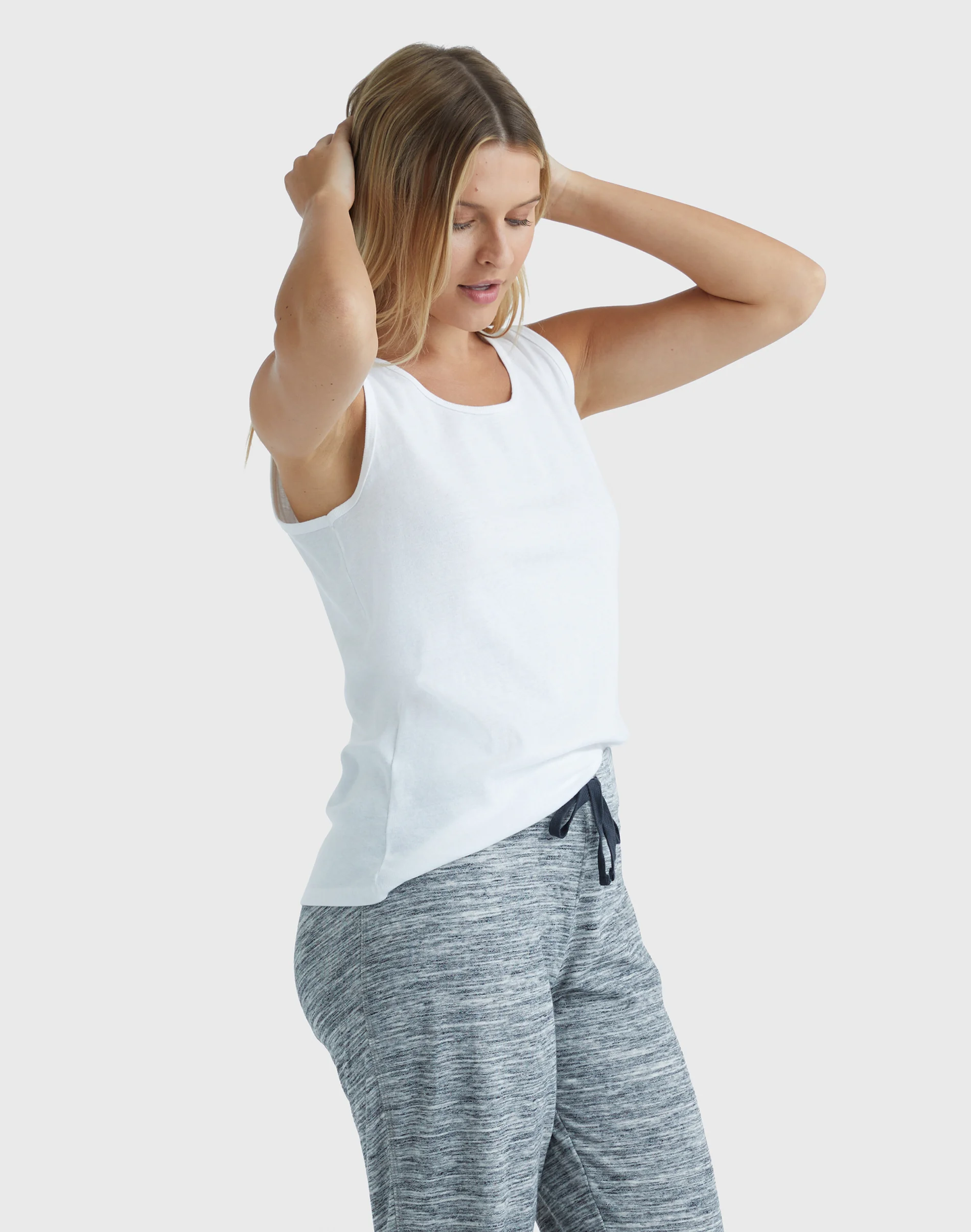 Hanes Women's Mini-Ribbed Cotton Tank #O9341 15 Hanes Women's Mini-Ribbed Cotton Tank #O9341