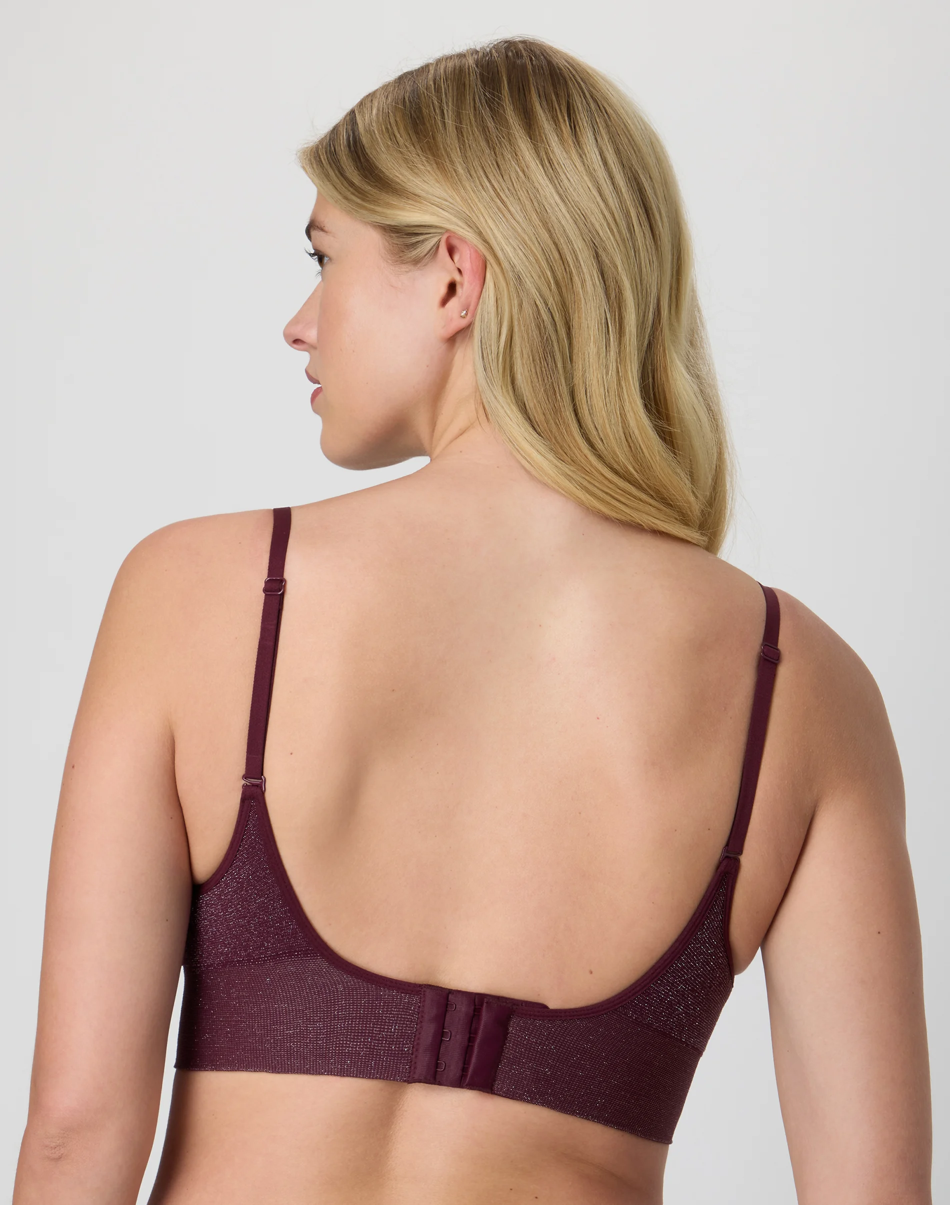 M Seamless Push-Up Bra, Convertible Longline Bralette (Plus Size Available) #DM2316