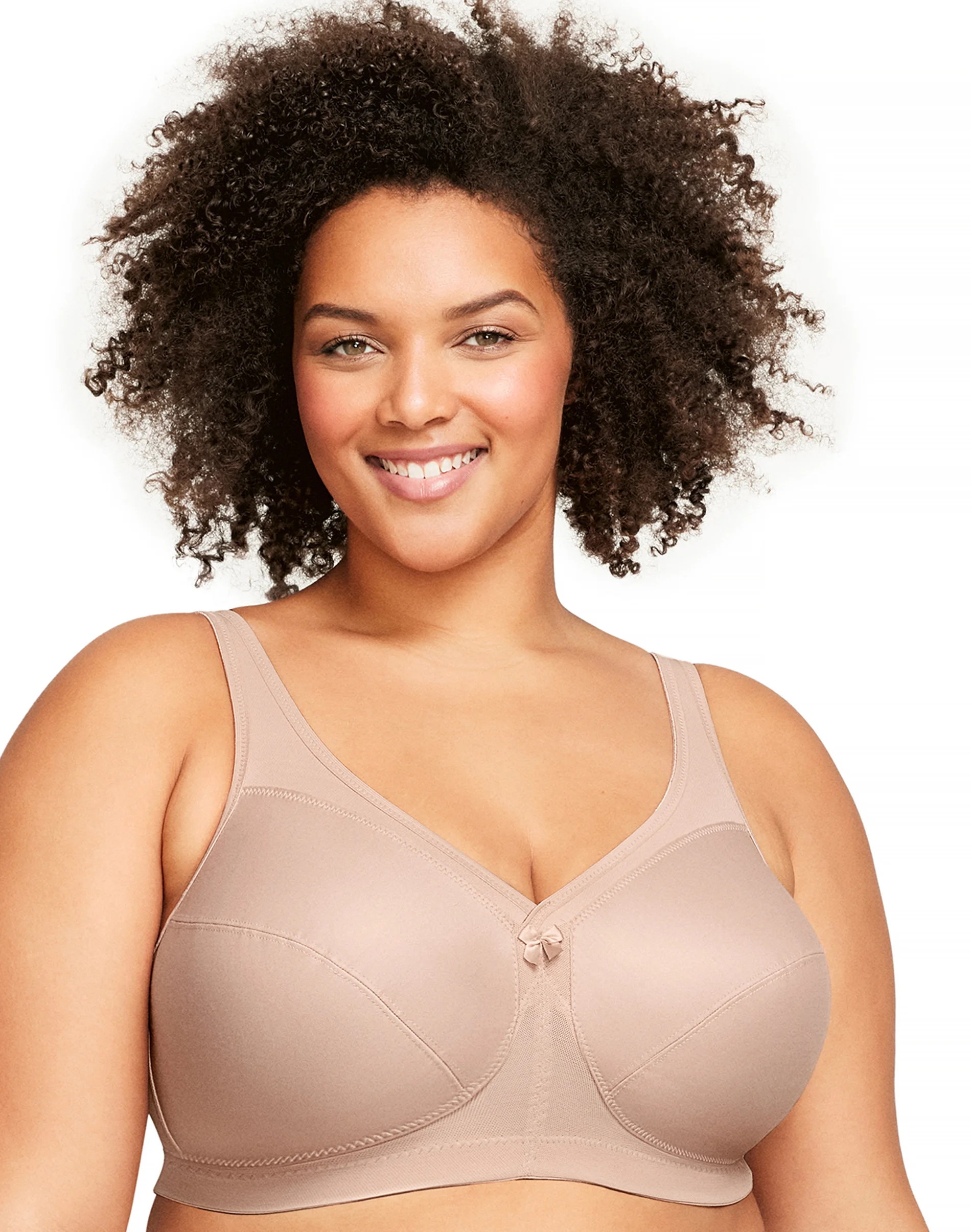 Glamorise Full Figure Plus Size MagicLift Active Wirefree Support Bra #16106