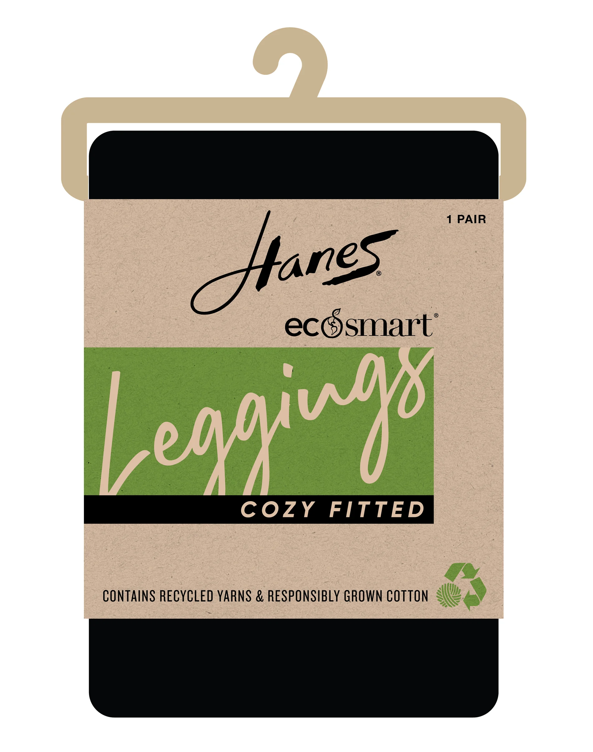 Hanes EcoSmart Women's Leggings with Cozy Lining #HG0008