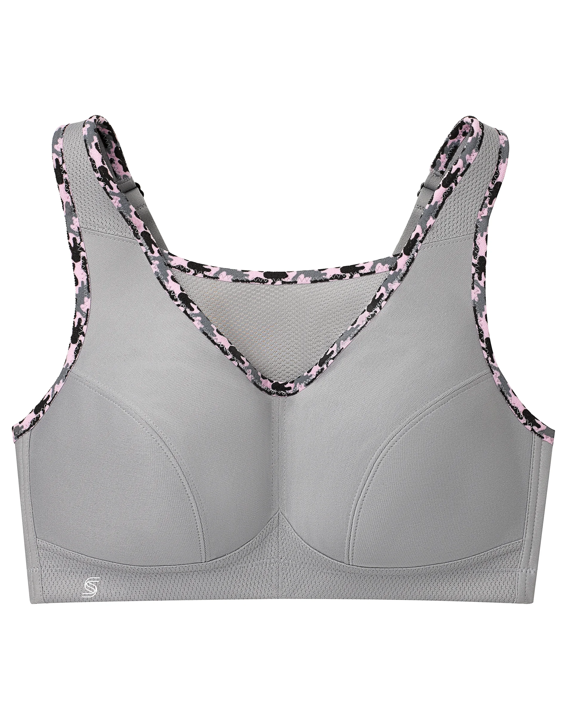 Glamorise Full Figure Plus Size No-Bounce Camisole Wirefree Sports Bra #21811 3 Glamorise Full Figure Plus Size No-Bounce Camisole Wirefree Sports Bra #21811