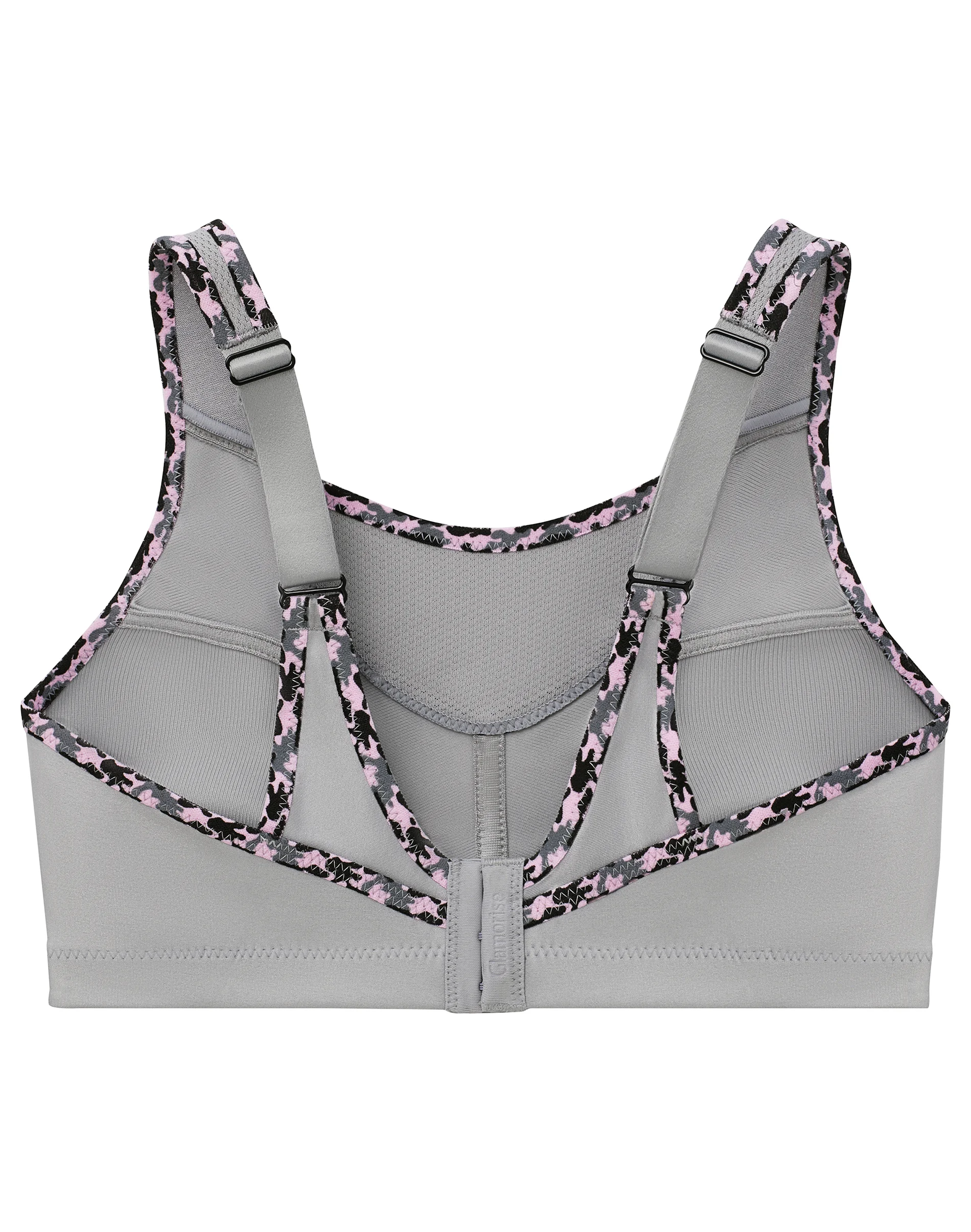 Glamorise Full Figure Plus Size No-Bounce Camisole Wirefree Sports Bra #21811 7 Glamorise Full Figure Plus Size No-Bounce Camisole Wirefree Sports Bra #21811