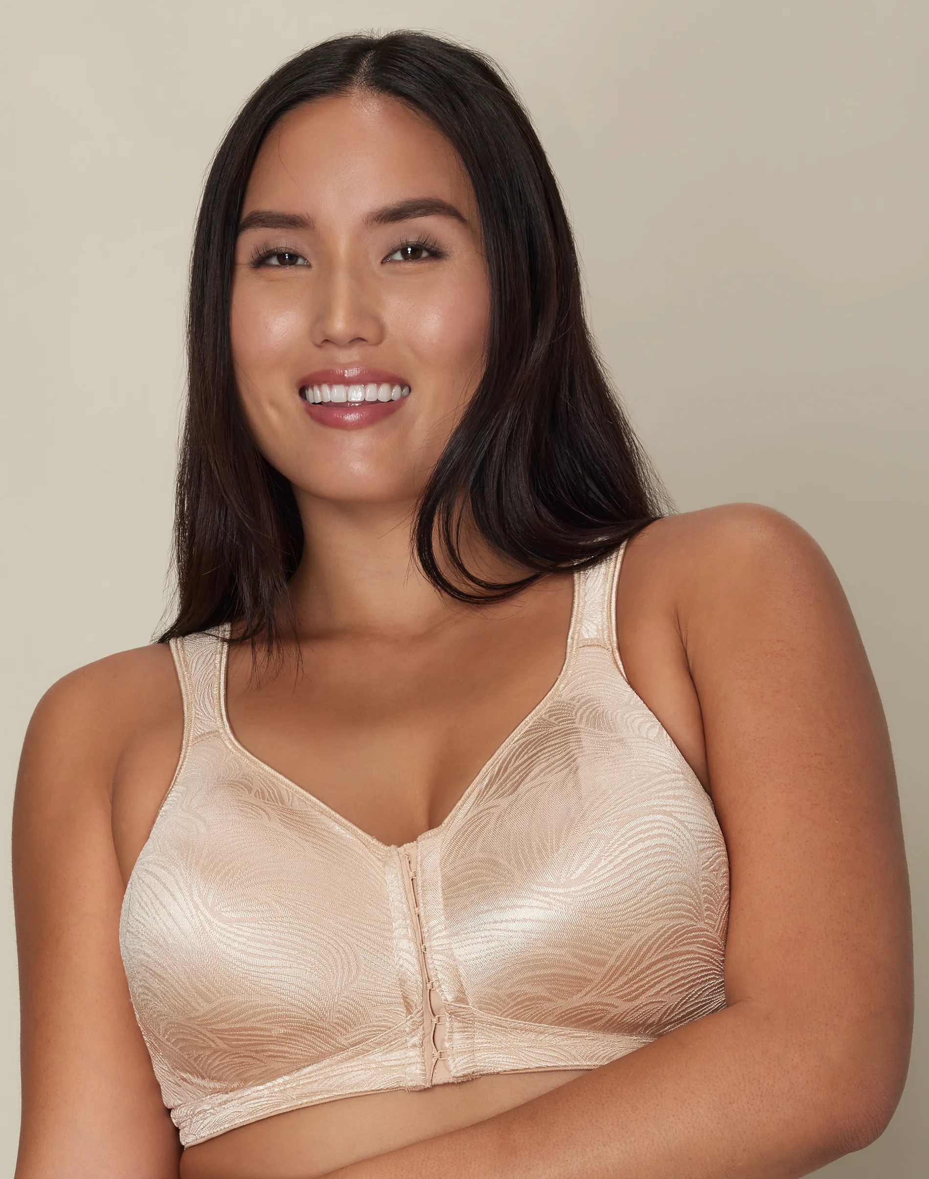Playtex 18 Hour Front Close Wireless Bra with Back Support #USE525