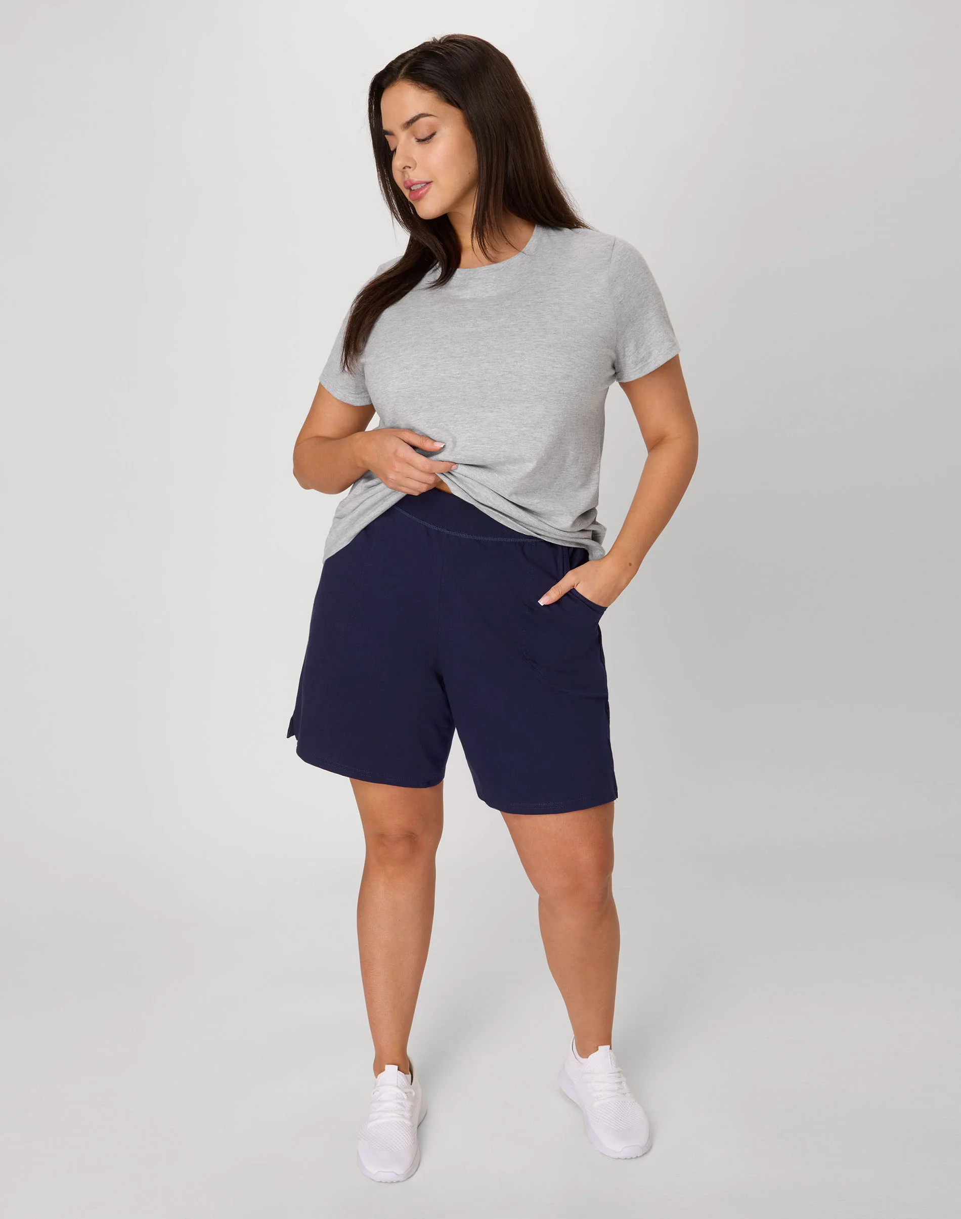 Hanes Just My Size Women's Cotton Jersey Pull-On Shorts, 7" (Plus Size) #OJ206 4 Hanes Just My Size Women's Cotton Jersey Pull-On Shorts, 7" (Plus Size) #OJ206