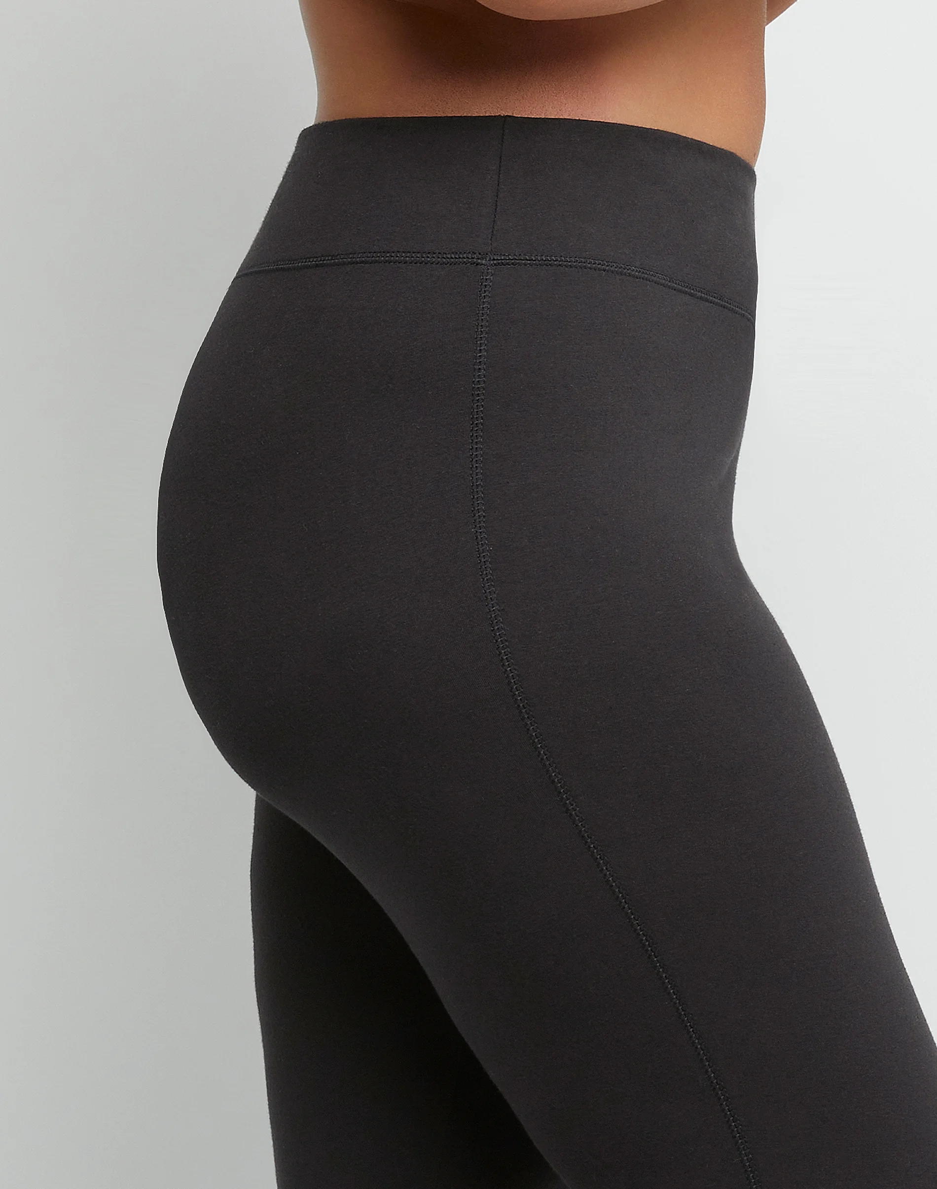 Hanes Just My Size Women's Stretch Jersey Leggings, 25.5" (Plus Size) #OJ255 6 Hanes Just My Size Women's Stretch Jersey Leggings, 25.5" (Plus Size) #OJ255