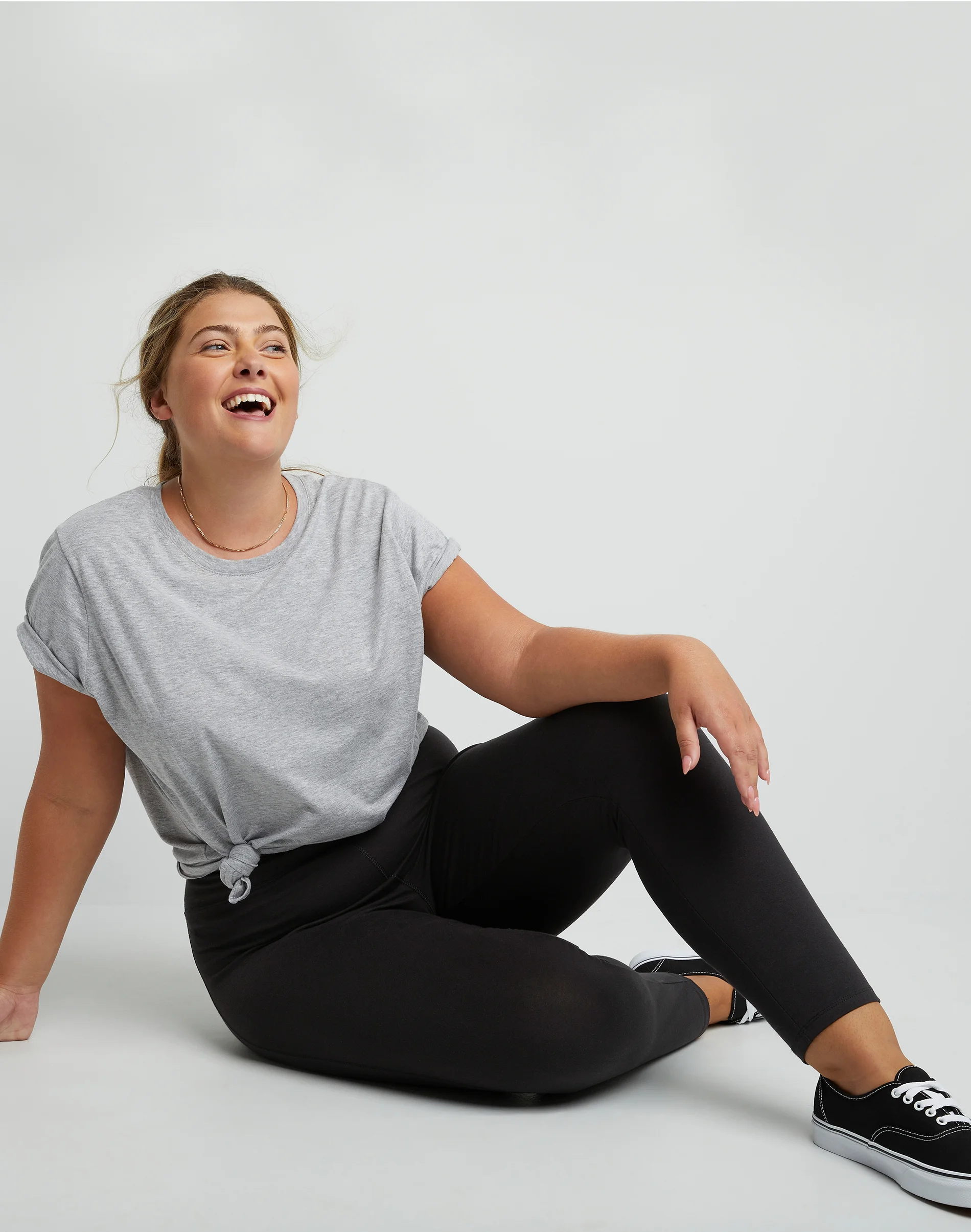 Hanes Just My Size Women's Stretch Jersey Leggings, 25.5" (Plus Size) #OJ255 8 Hanes Just My Size Women's Stretch Jersey Leggings, 25.5" (Plus Size) #OJ255