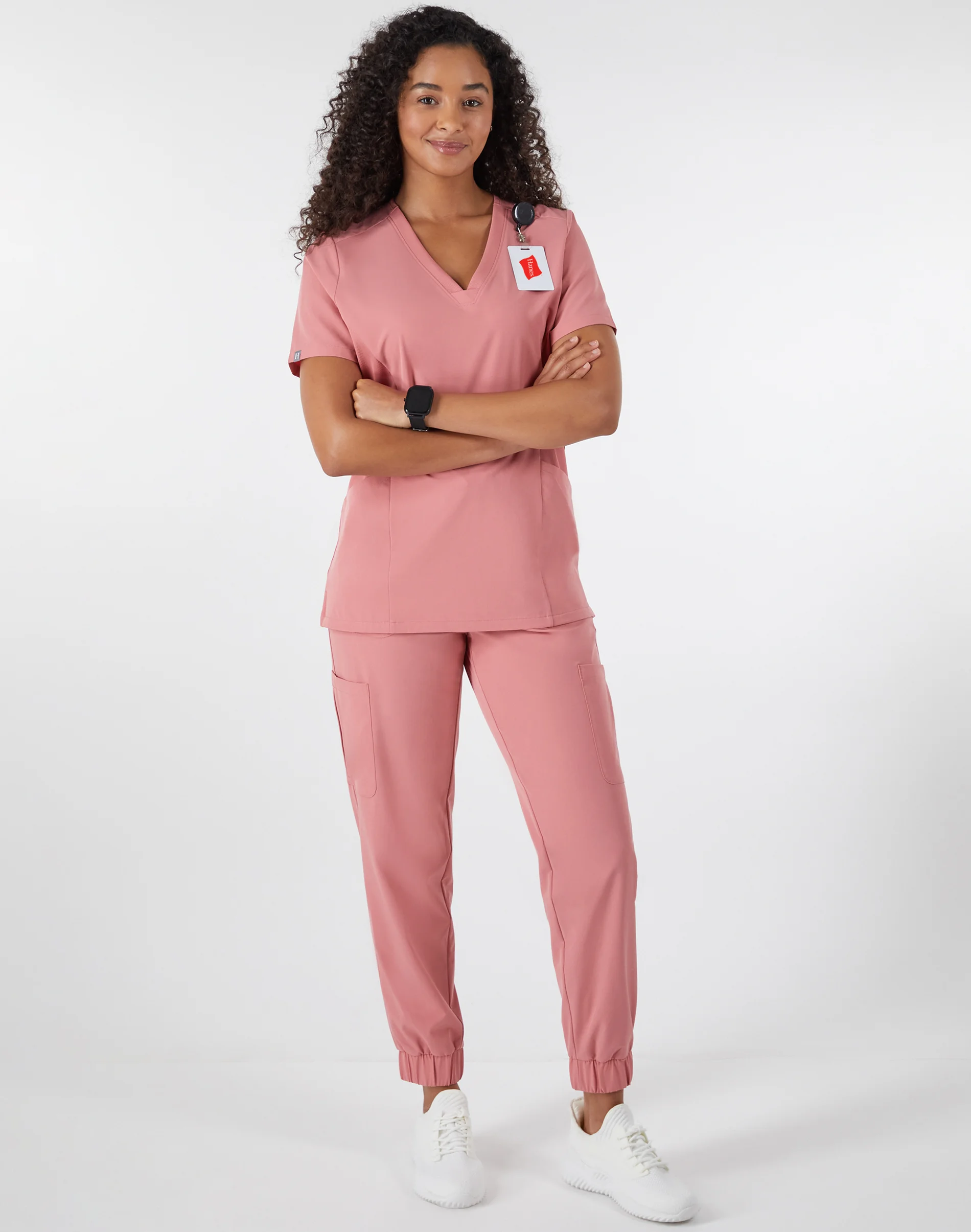 Hanes Comfort Fit Scrubs Women's Scrub Top #HSB100