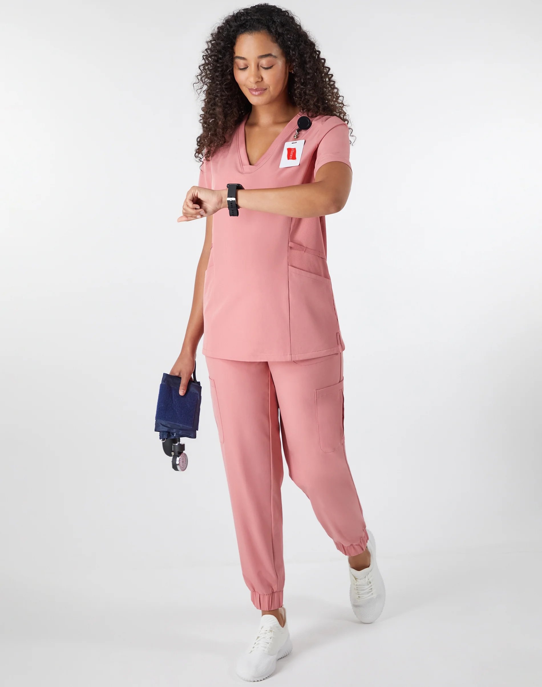 Hanes Comfort Fit Scrubs Women's Scrub Top #HSB100