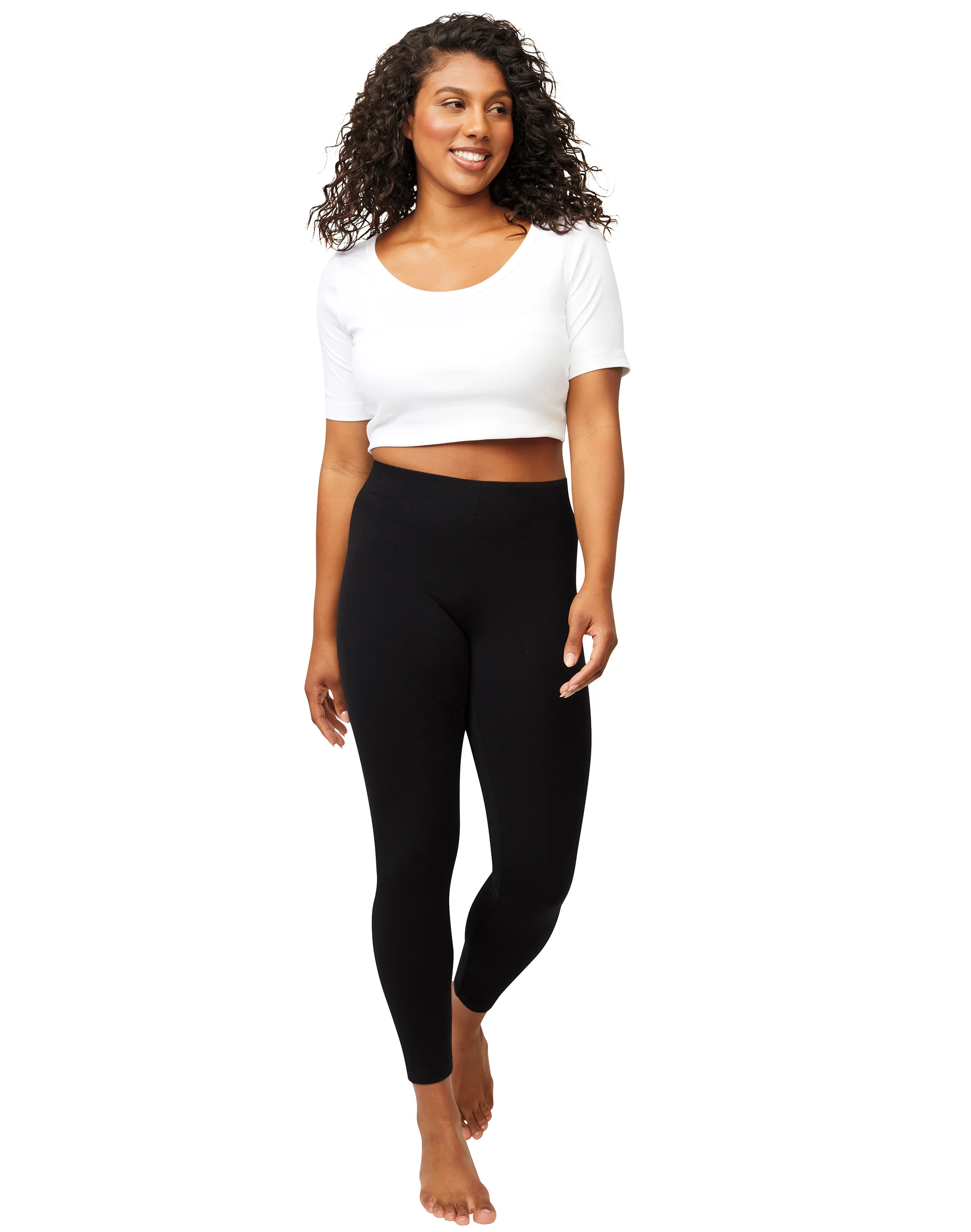 Hanes EcoSmart Women's Leggings, Classic Fitted #HG0007