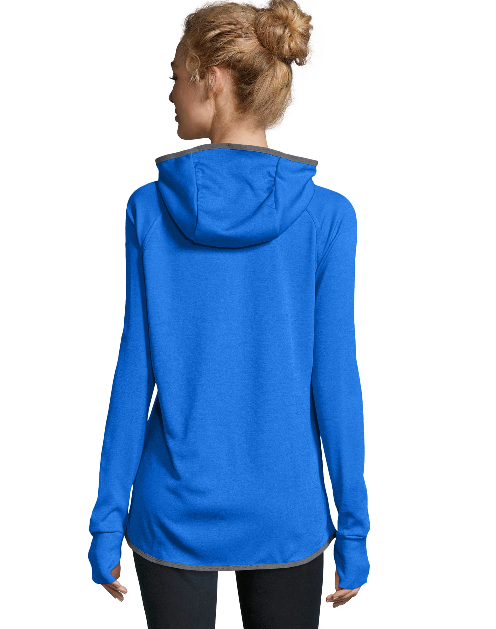 Hanes Sport Women's Full-Zip Fleece Hoodie #O4873
