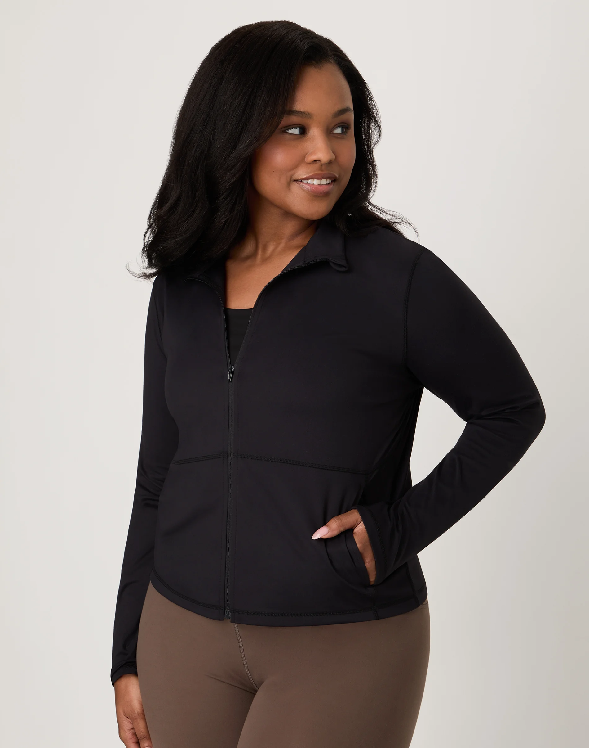 Hanes Moves Women's Studio Jacket #SP166