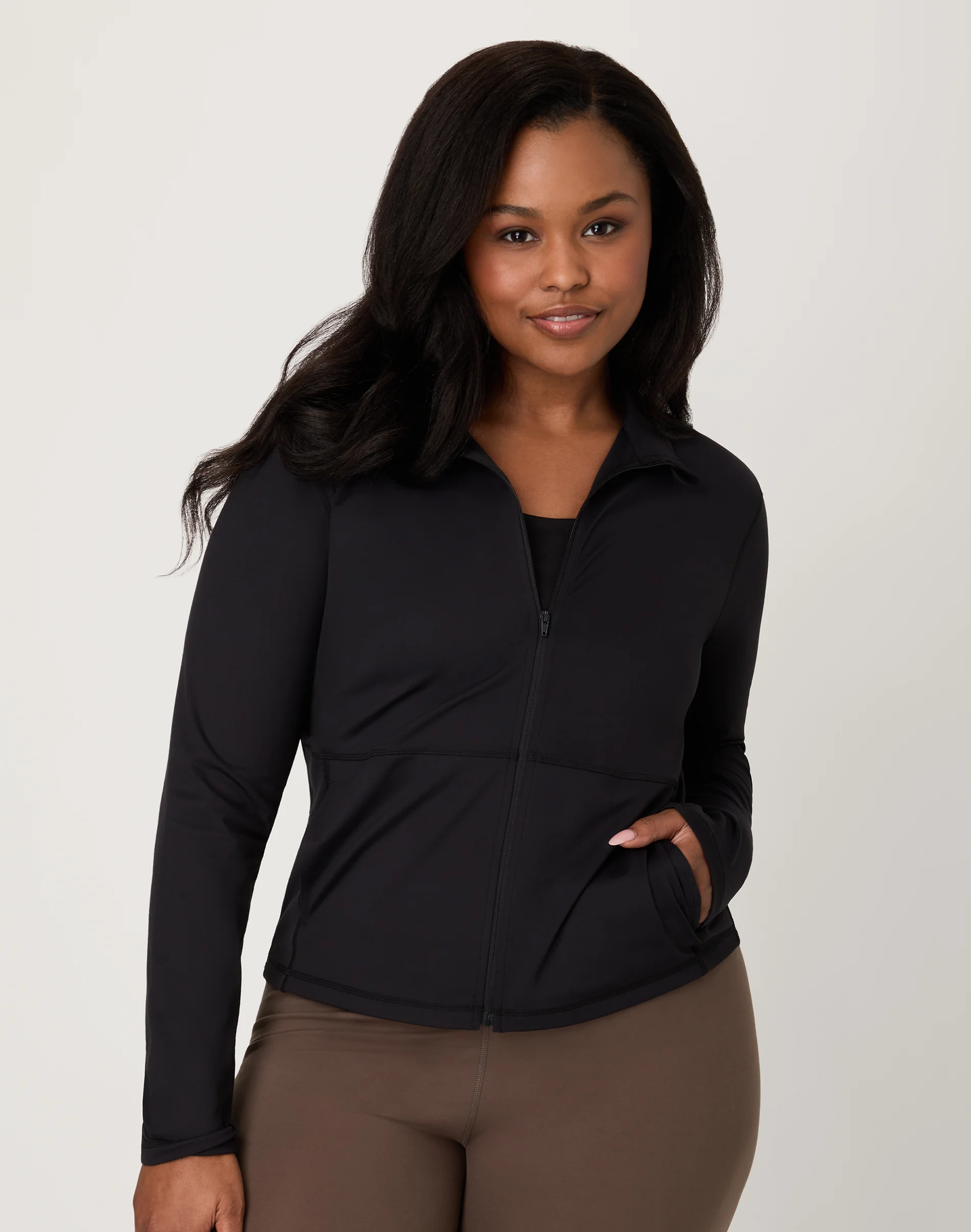 Hanes Moves Women's Studio Jacket #SP166