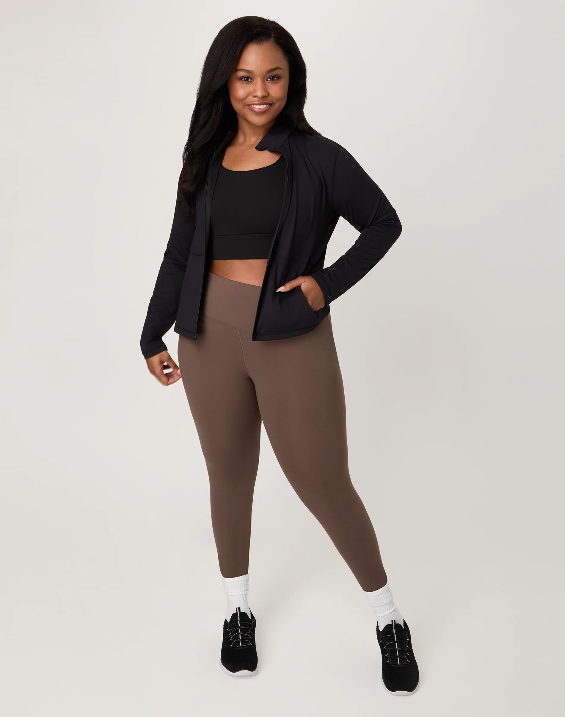 Hanes Moves Women's Studio Jacket #SP166