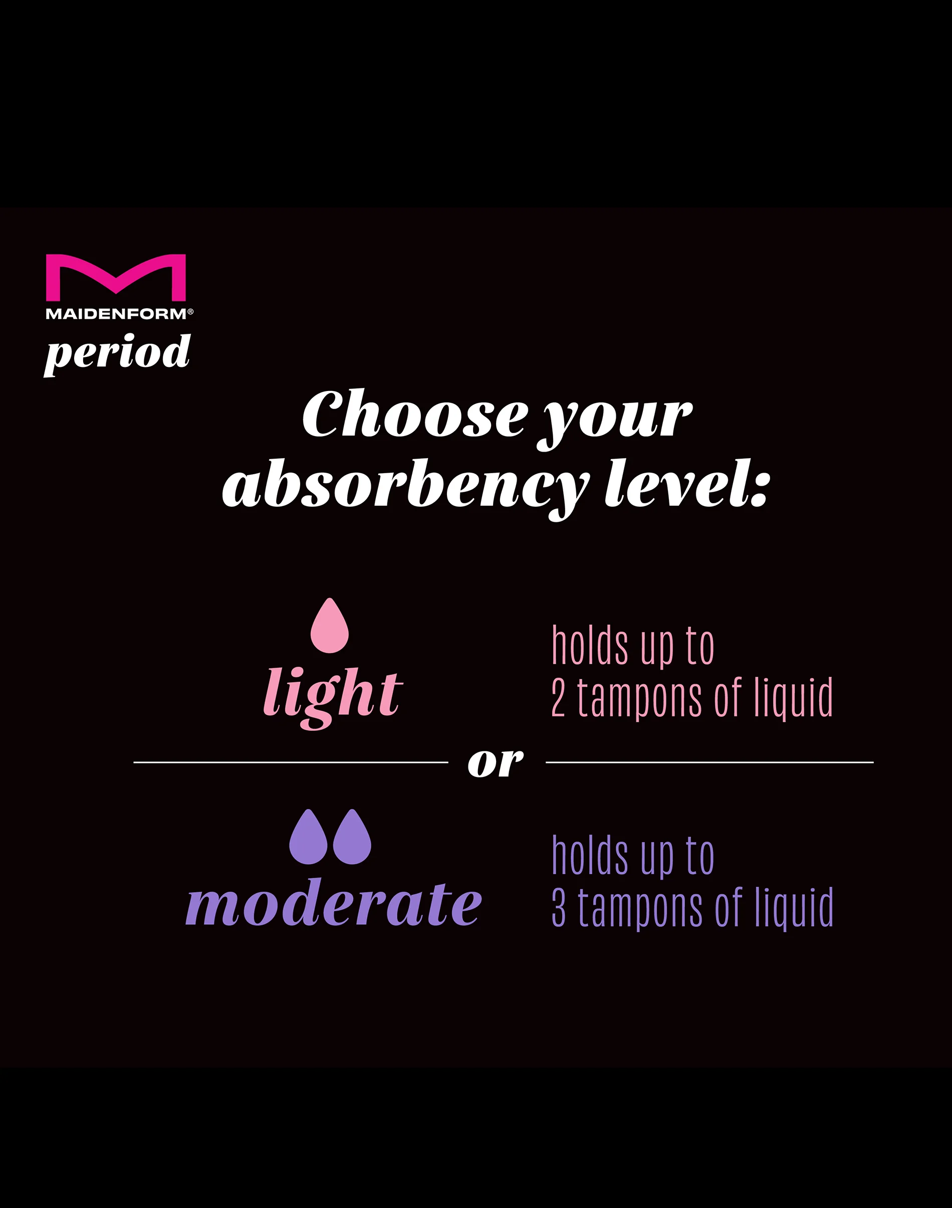 Period Hipster Underwear, Moderate Absorbency #DMLBSM 3 Period Hipster Underwear, Moderate Absorbency #DMLBSM