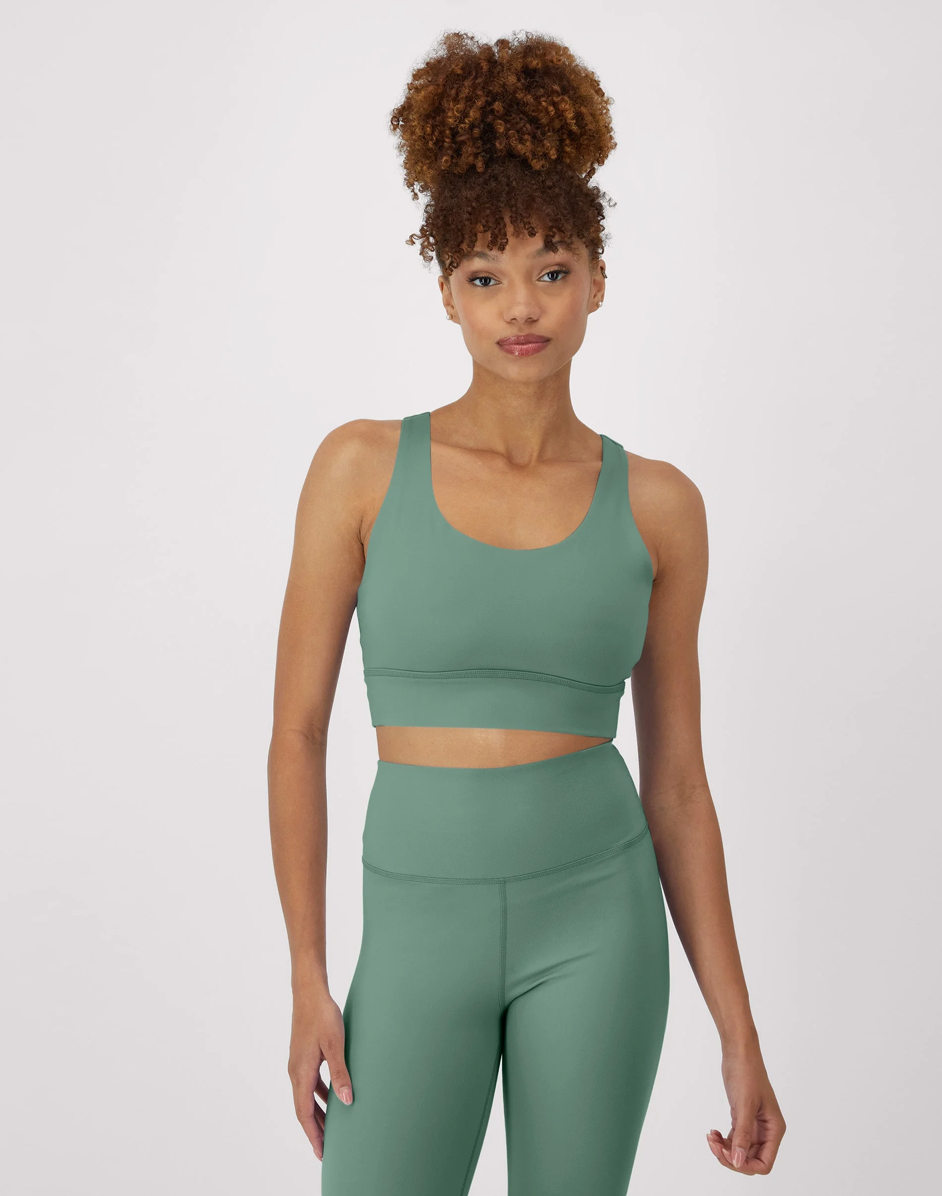 Hanes Moves Women's Crop Sports Bra, Racerback #SP121