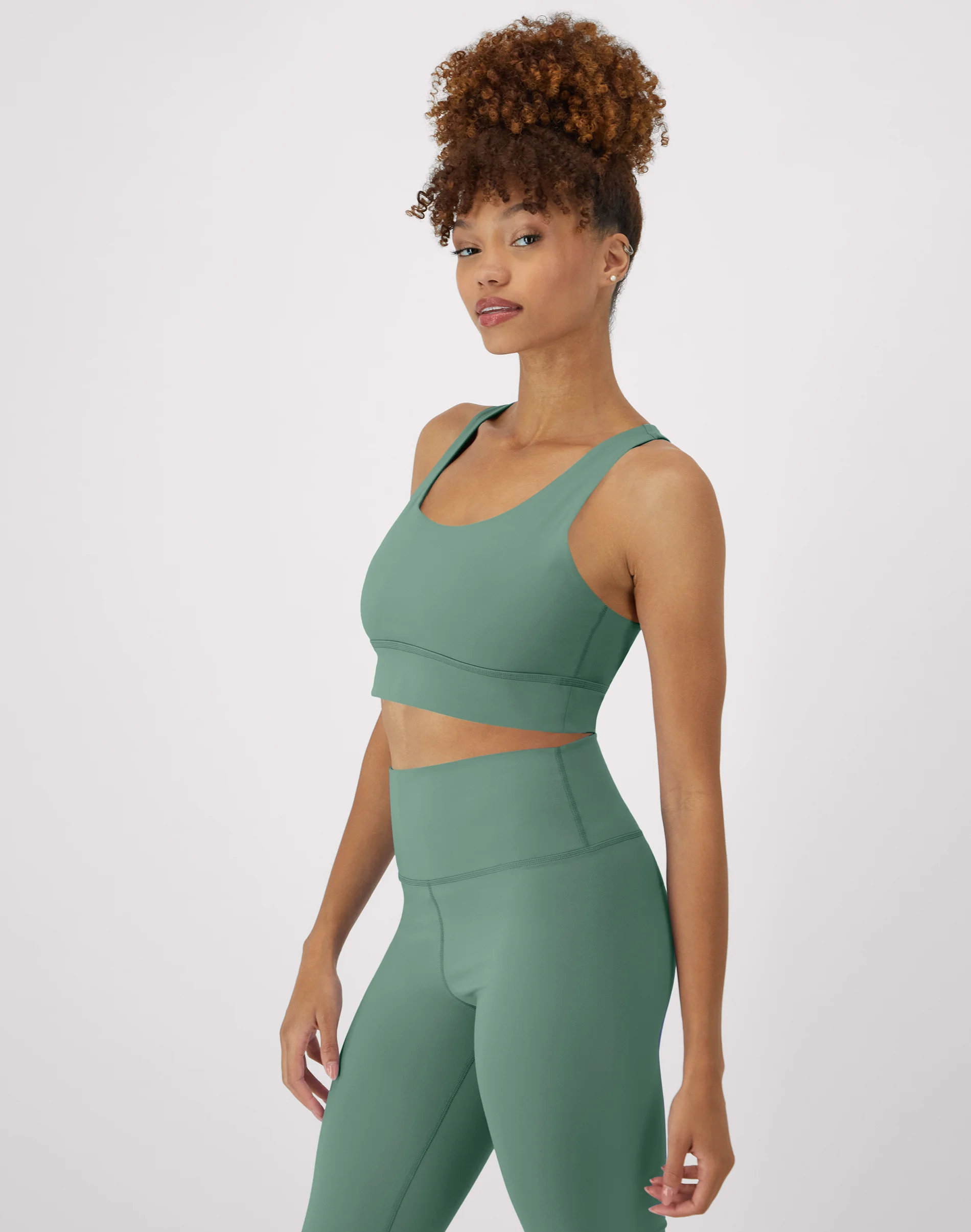 Hanes Moves Women's Crop Sports Bra, Racerback #SP121