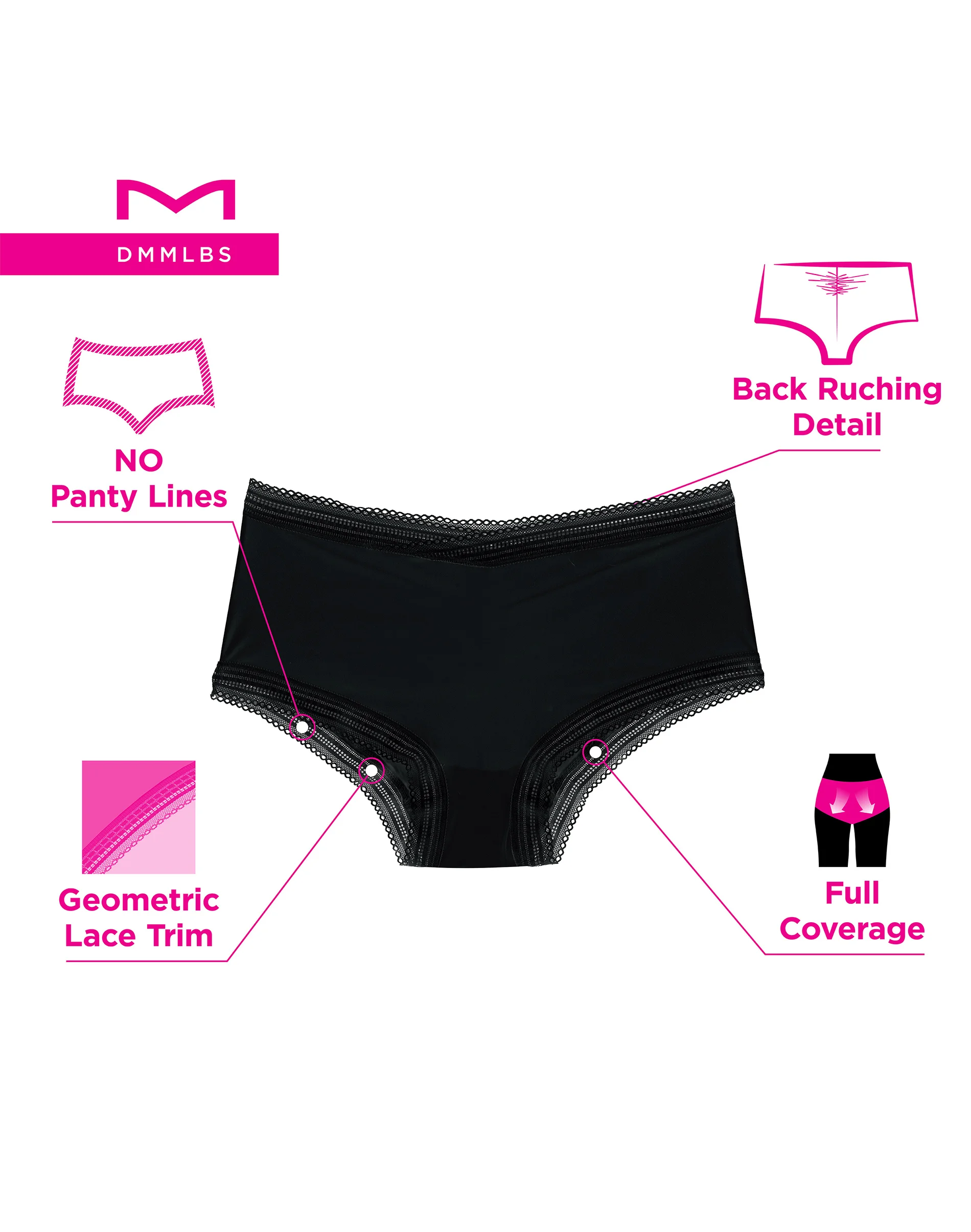 Maidenform Modern Full Coverage Boyshort #DMMLBS