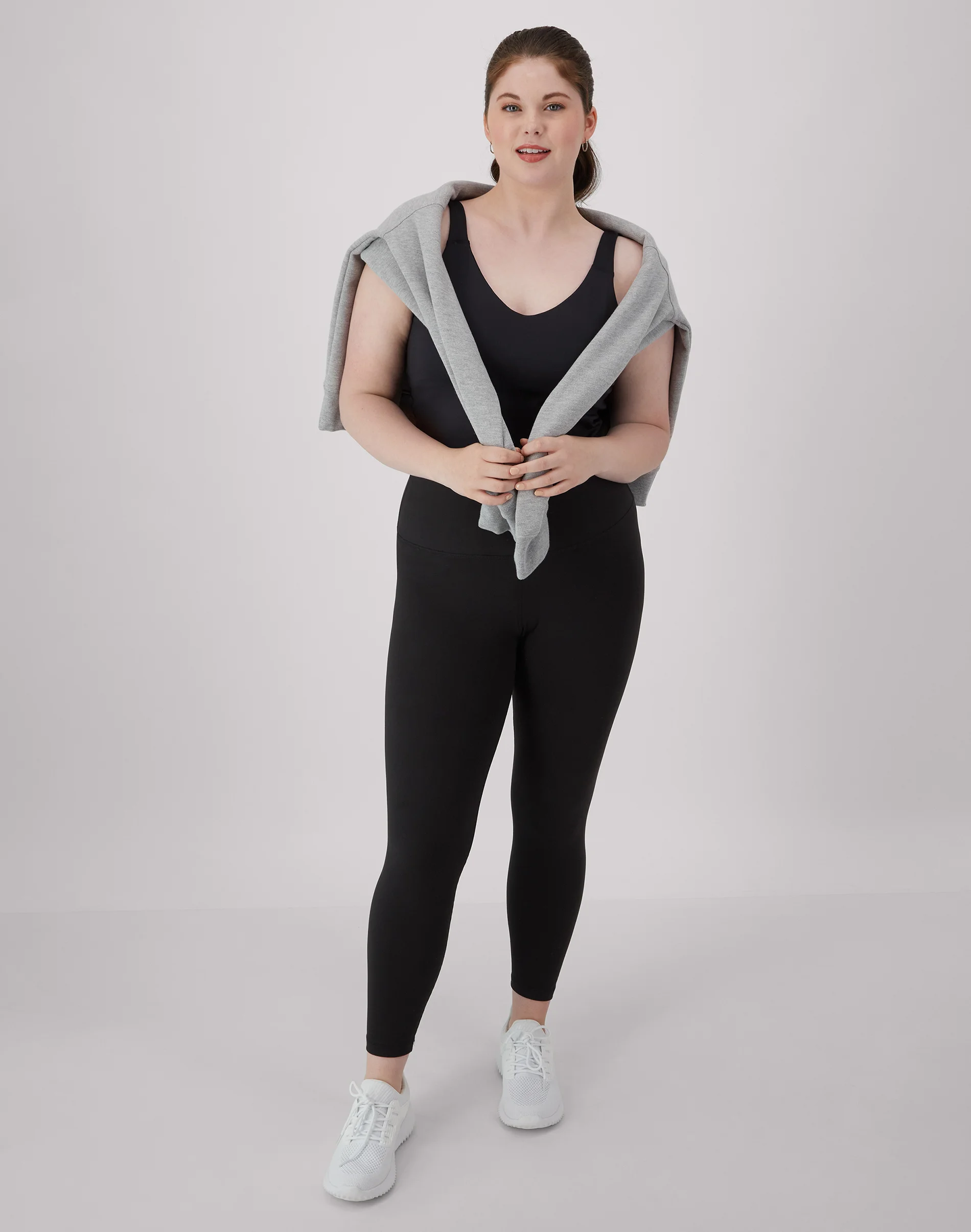 Hanes Moves Women's V-Neck Crop Bralette, Light Support #MHM004