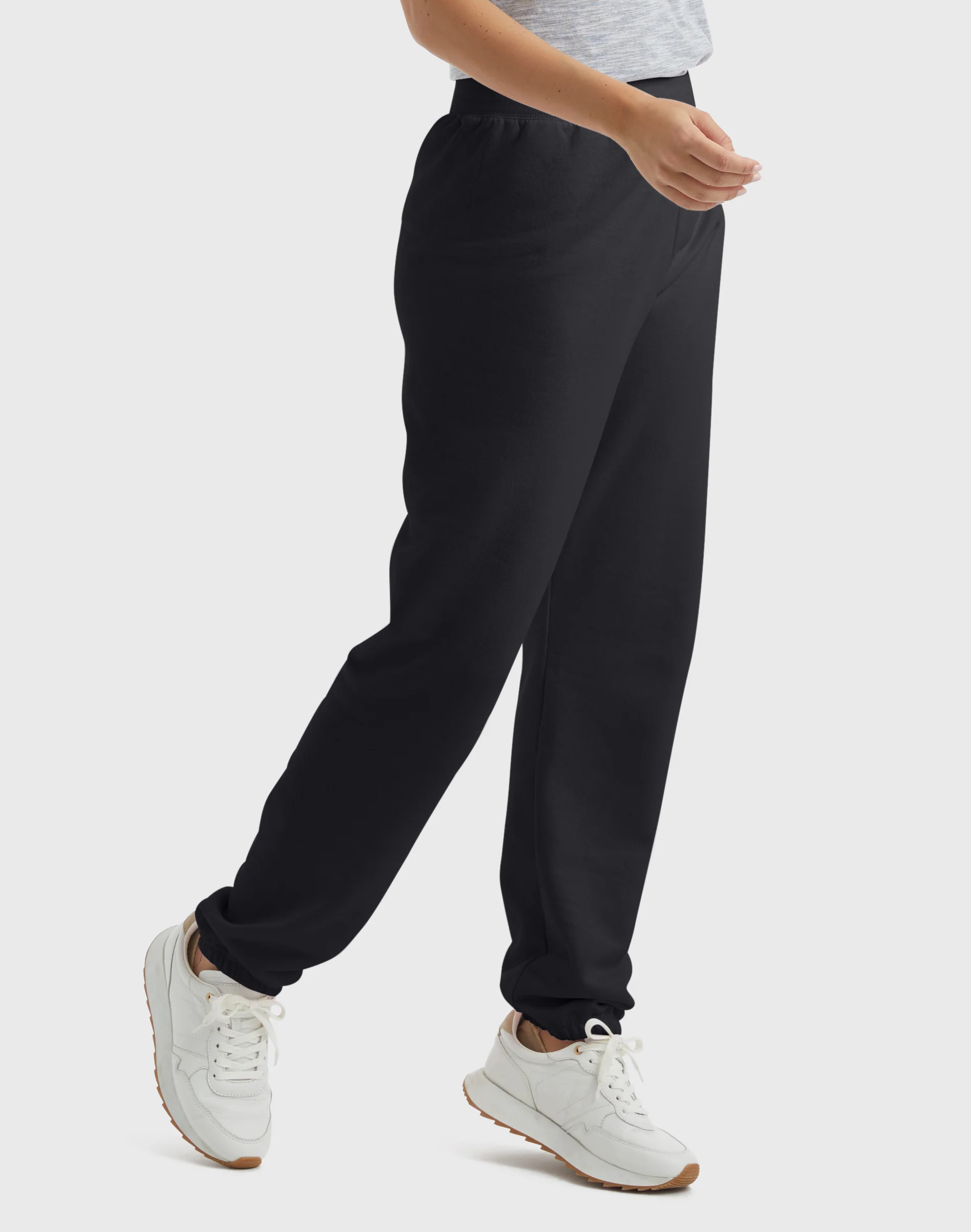 Hanes EcoSmart Women's Fleece Sweatpants with Cinched Cuffs, 30" #O4630 6 Hanes EcoSmart Women's Fleece Sweatpants with Cinched Cuffs, 30" #O4630