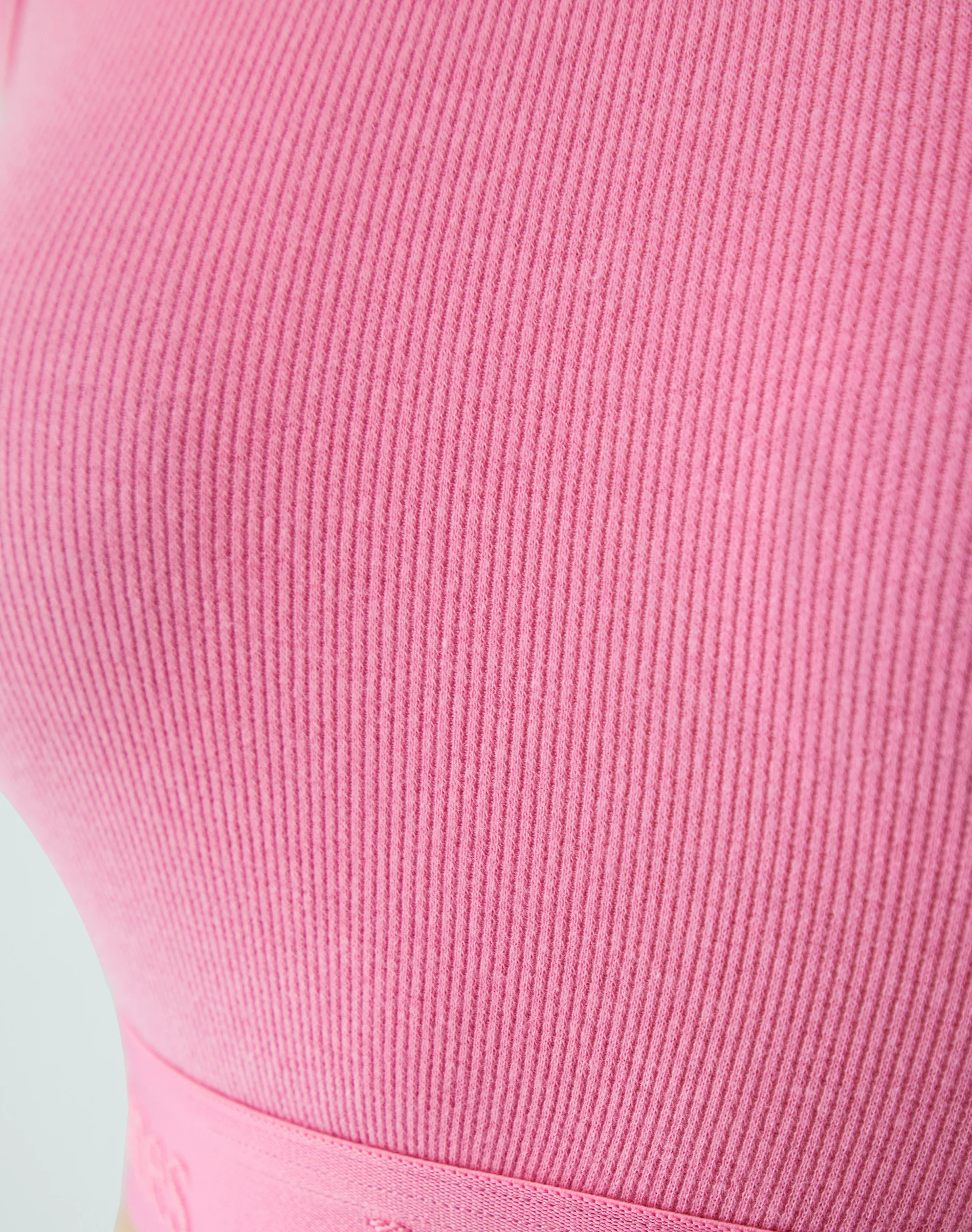 Hanes Originals Women's SuperSoft Comfywear Rib Banded Crop Top #HLT214