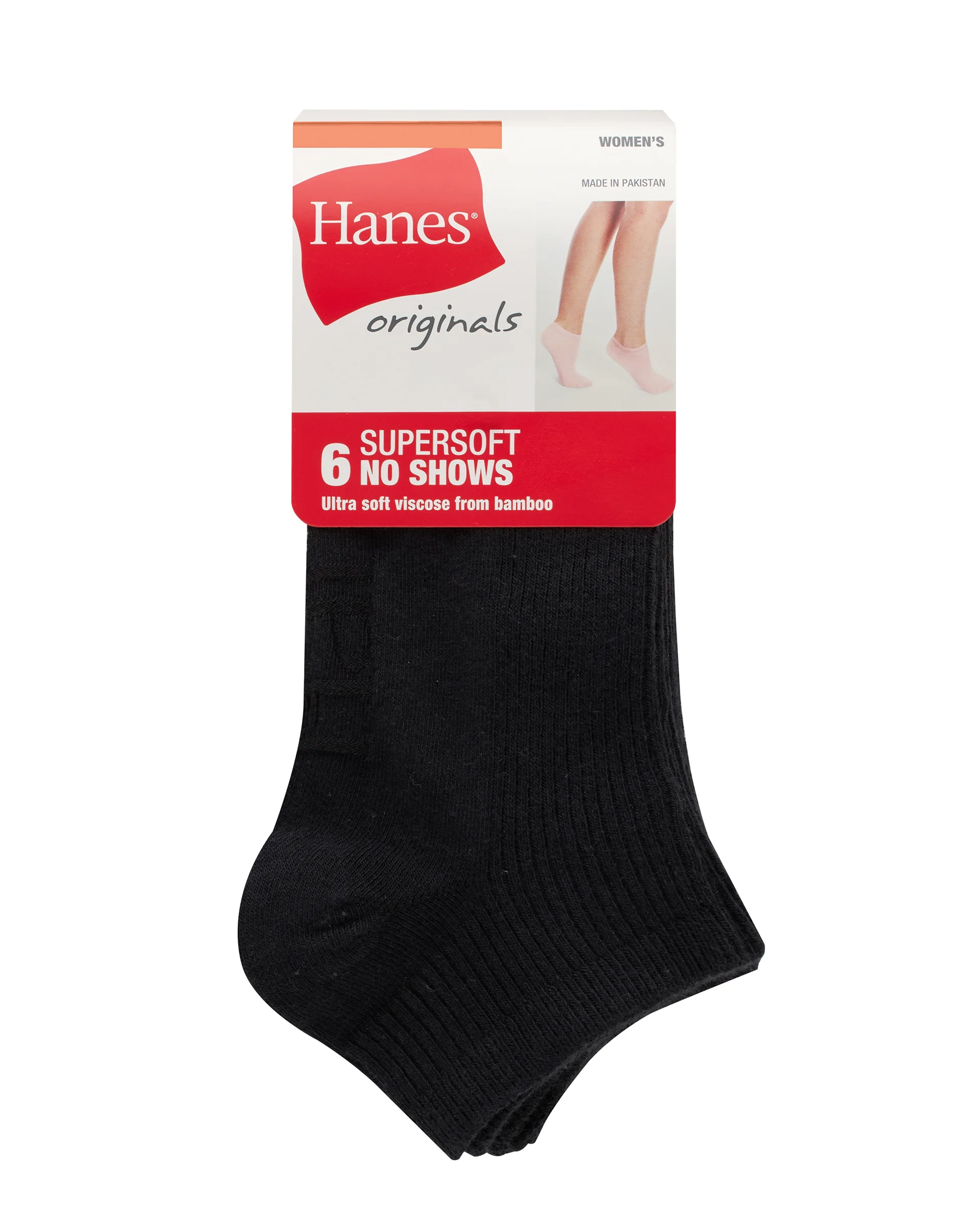 Hanes Originals Women’s SuperSoft No Show Socks, 6-Pairs #HWSN6 5 Hanes Originals Women’s SuperSoft No Show Socks, 6-Pairs #HWSN6