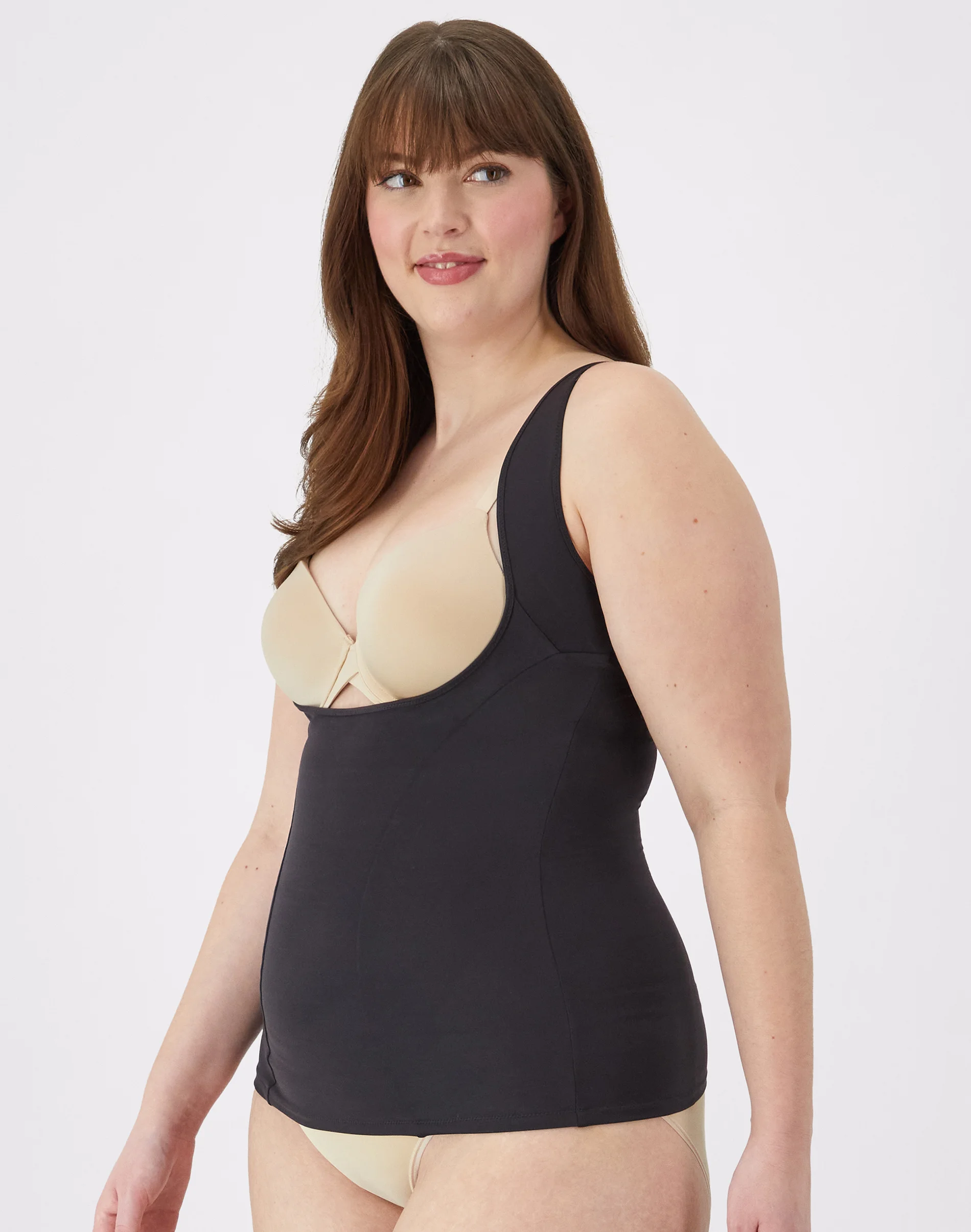 Wear-Your-Own-Bra Shapewear Cami Tank Top #FL1866