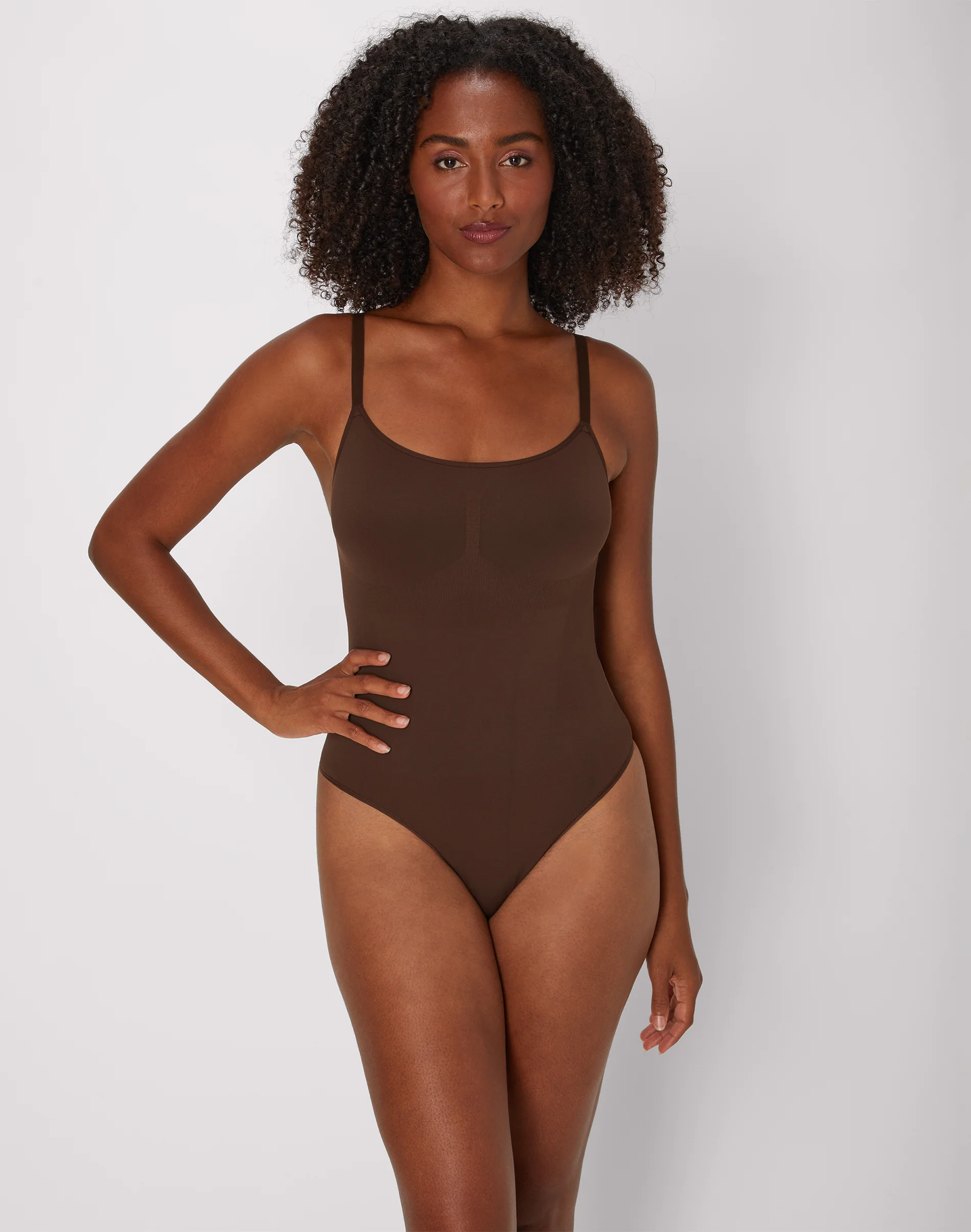 Seamless Tummy Control Shapewear Thong Bodysuit #DMS830