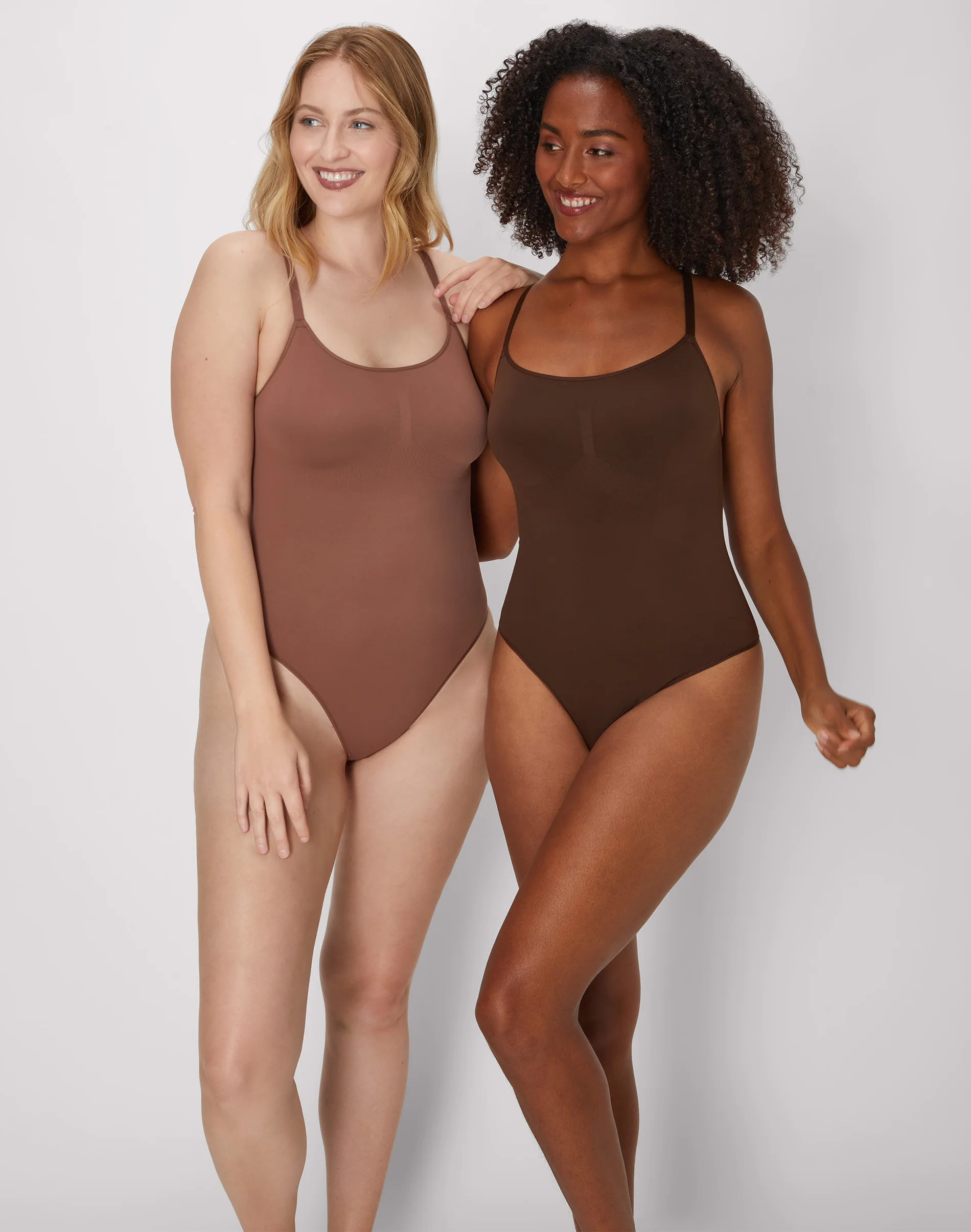Seamless Tummy Control Shapewear Thong Bodysuit #DMS830