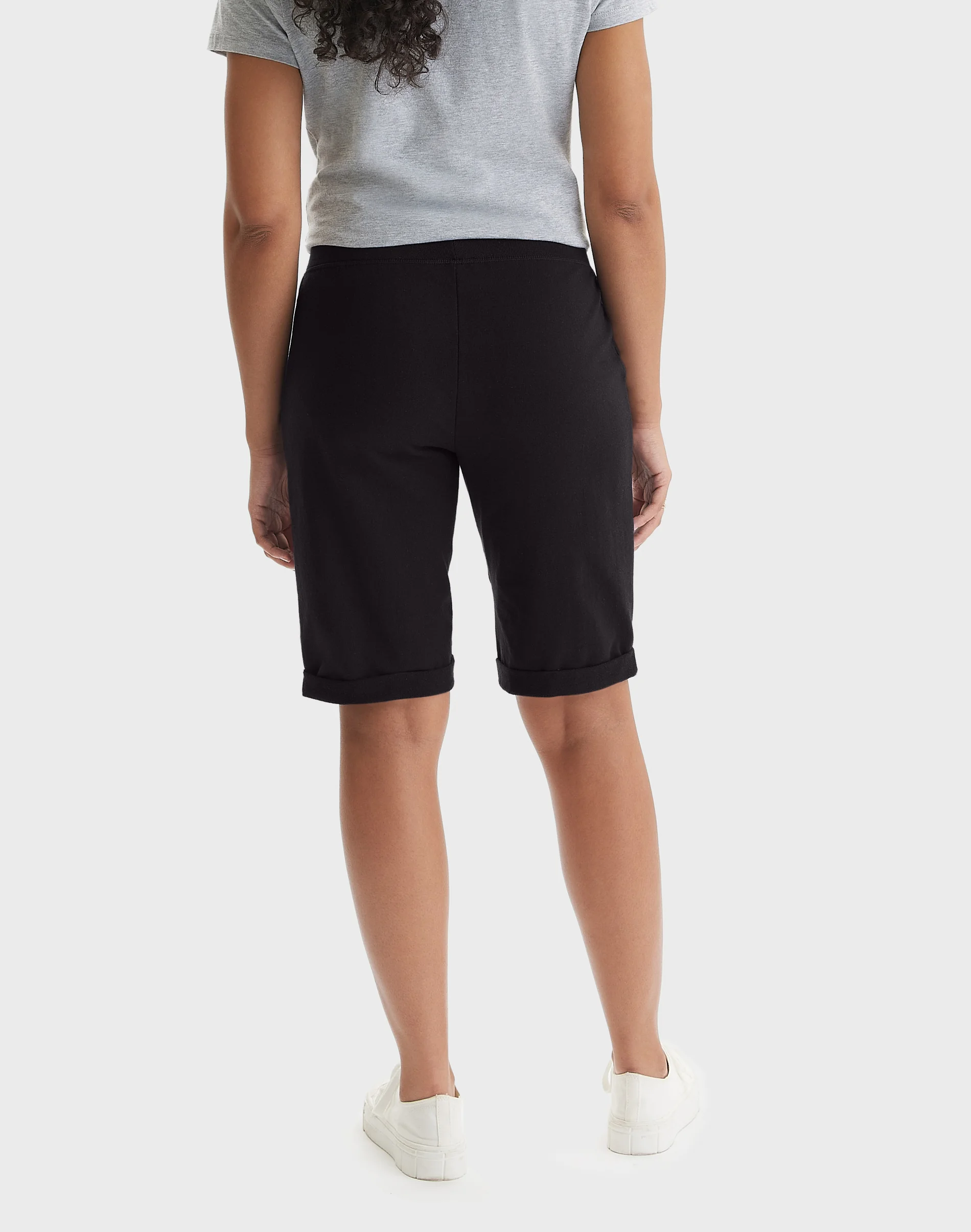 Hanes Women's French Terry Bermuda Shorts, 11" #O4681