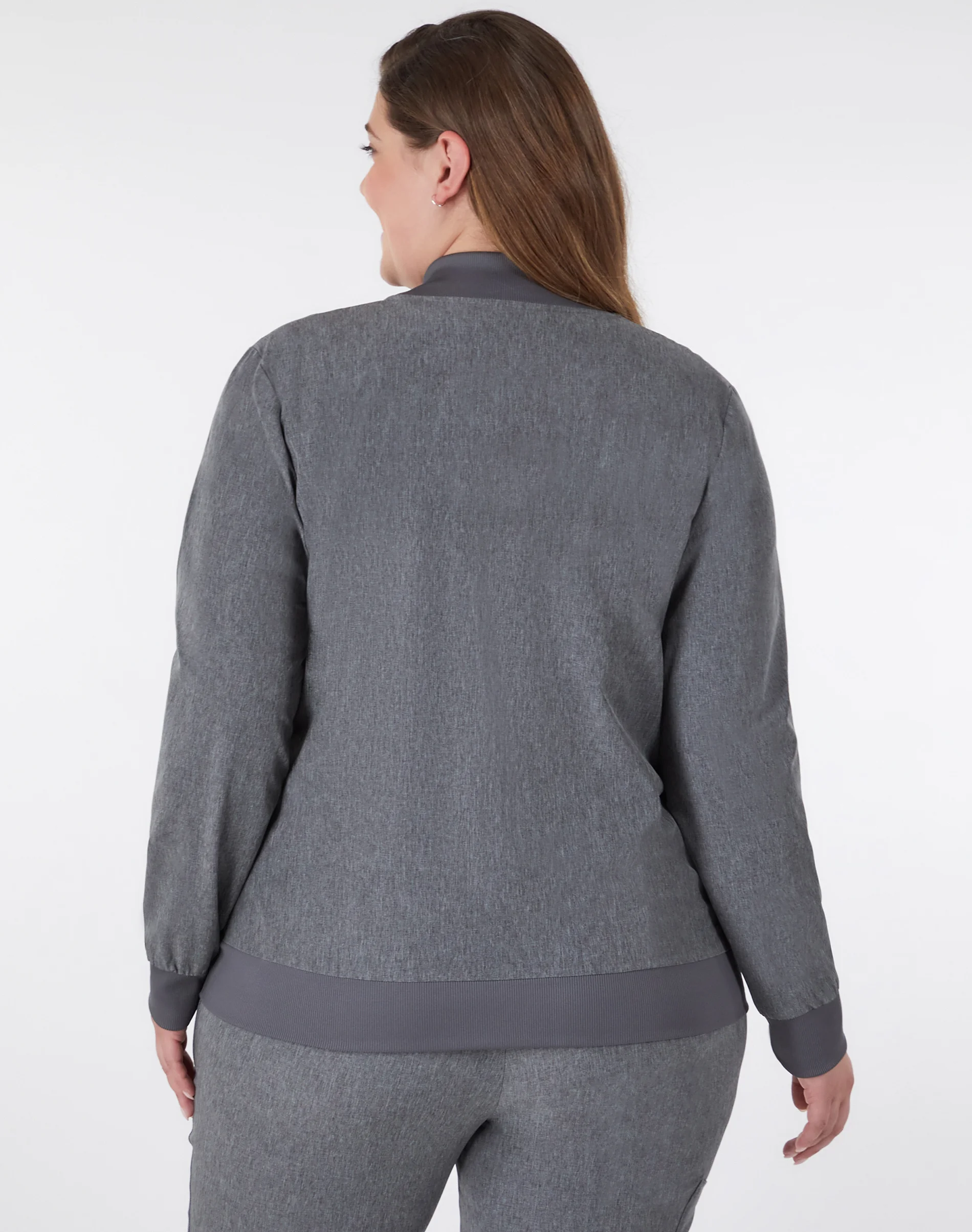 Hanes Comfort Fit Scrubs Women's Scrub Bomber Jacket #HSB104