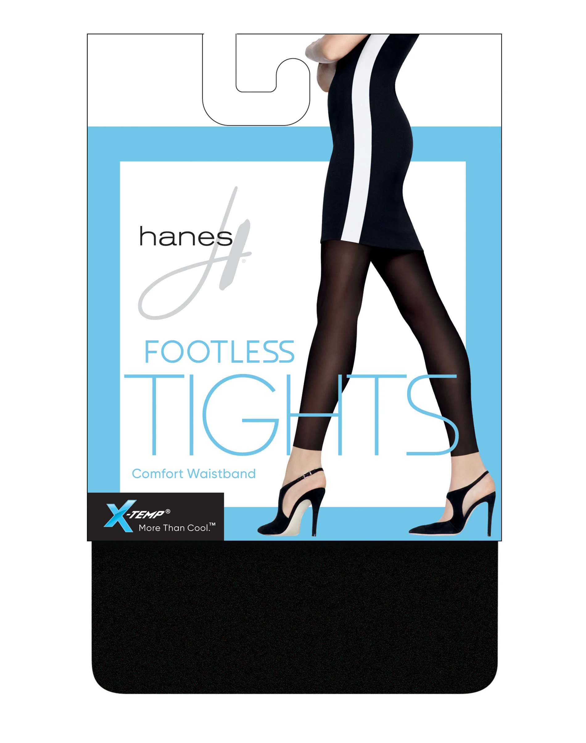 Hanes X-Temp Footless Tights #HFT014